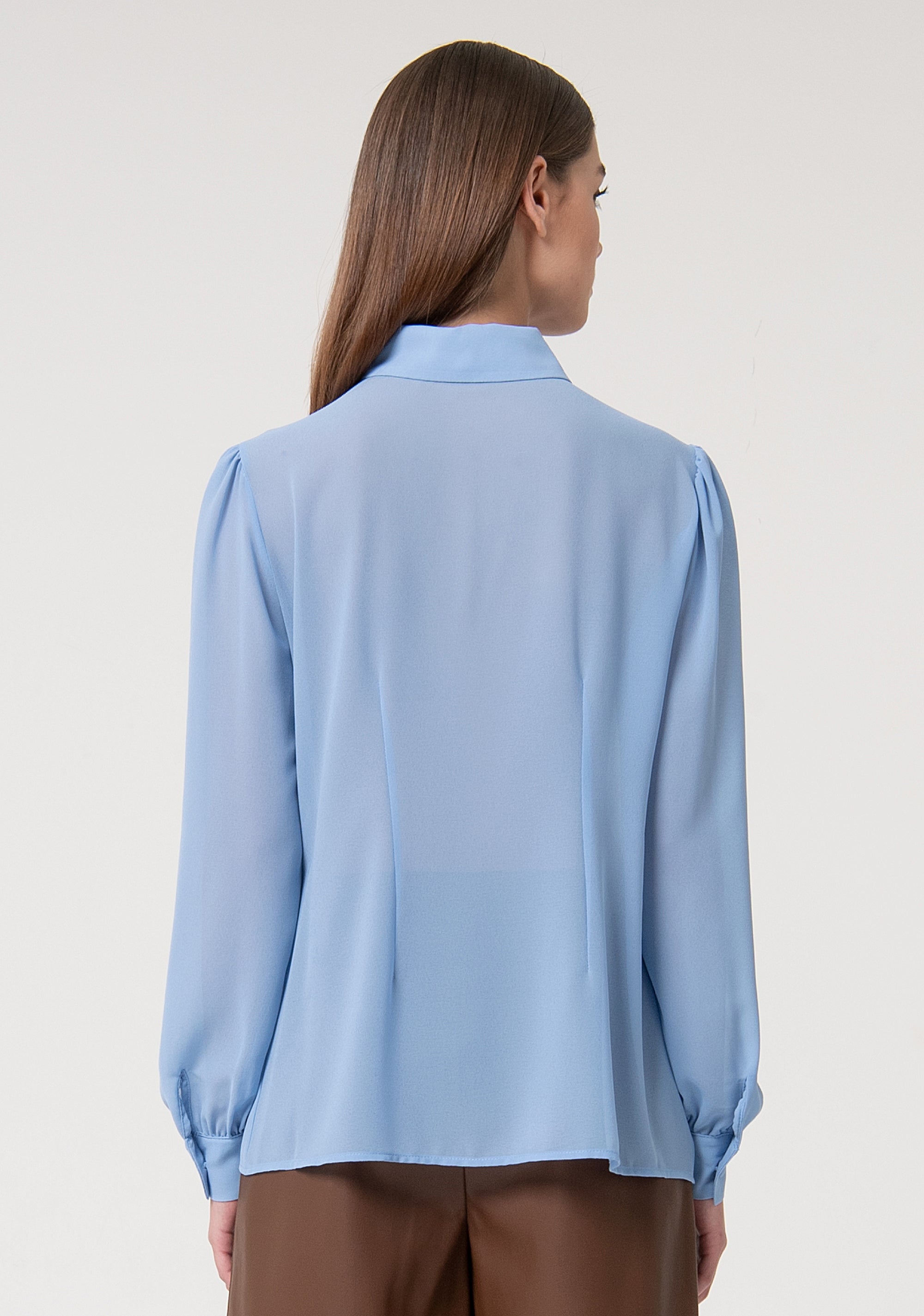 Camicia regular in georgette FS24WT6007W41201-252 Fracomina