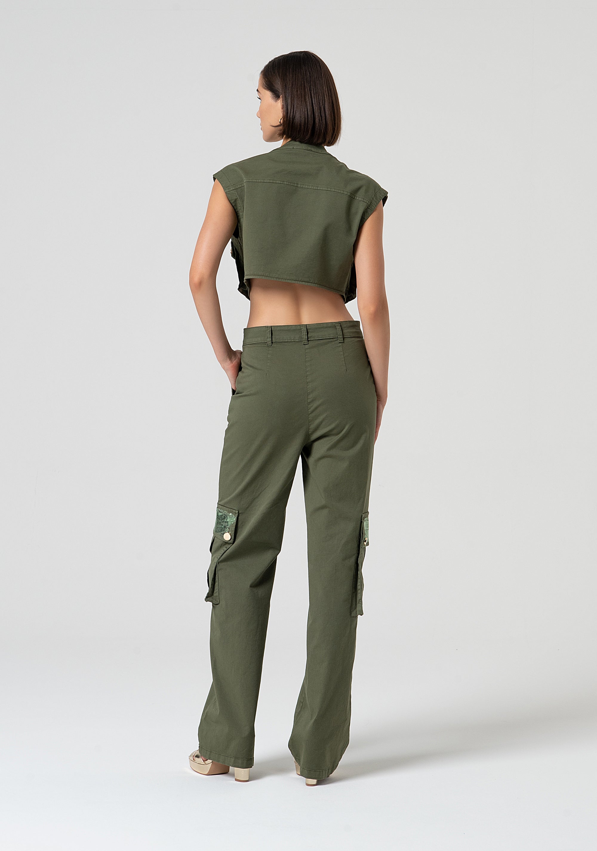 Tuta regular in cotone FS25SO2002W52301-206 Fracomina