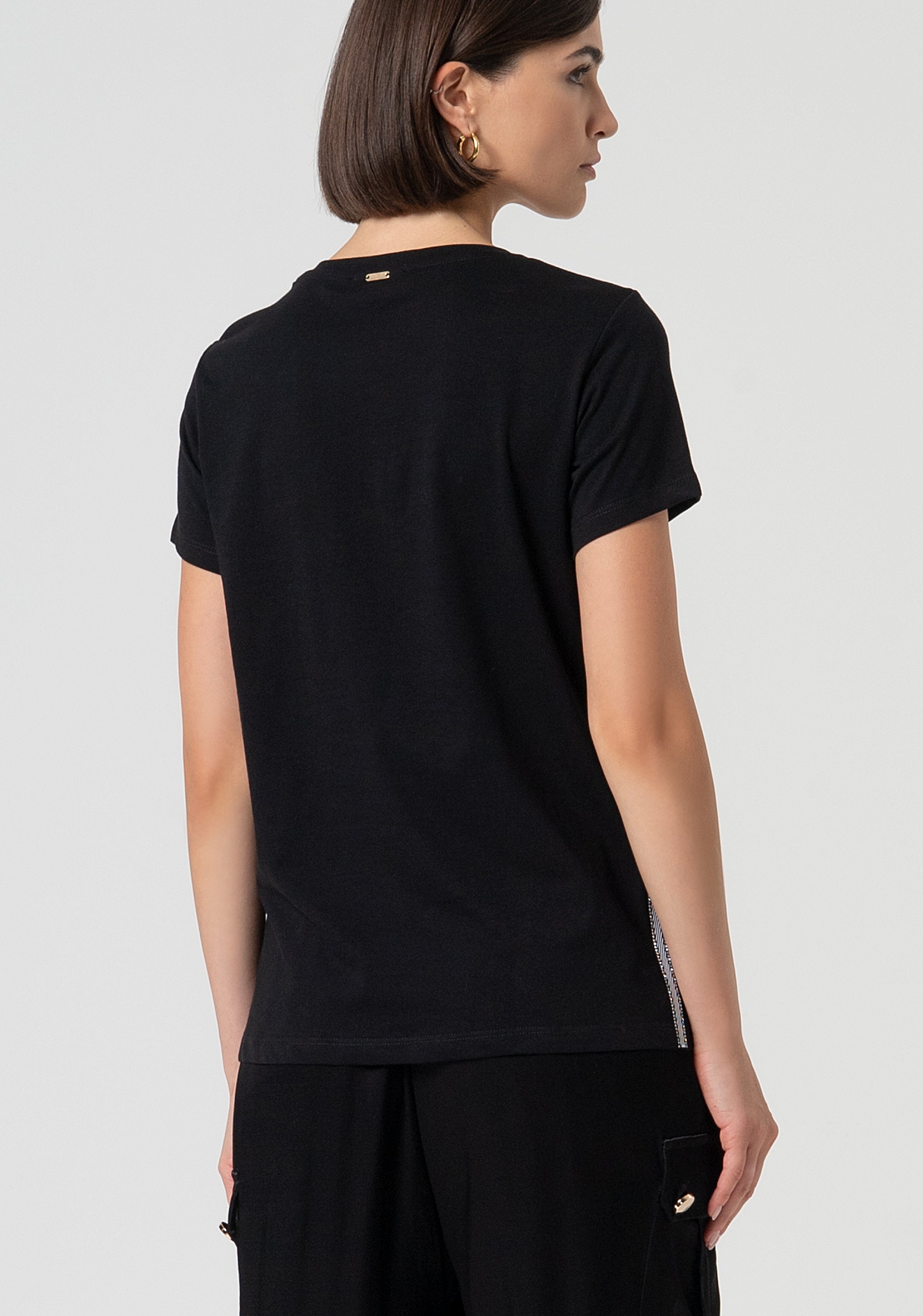 T-shirt regular in jersey di cotone FS25ST3002J400G5-053 Fracomina