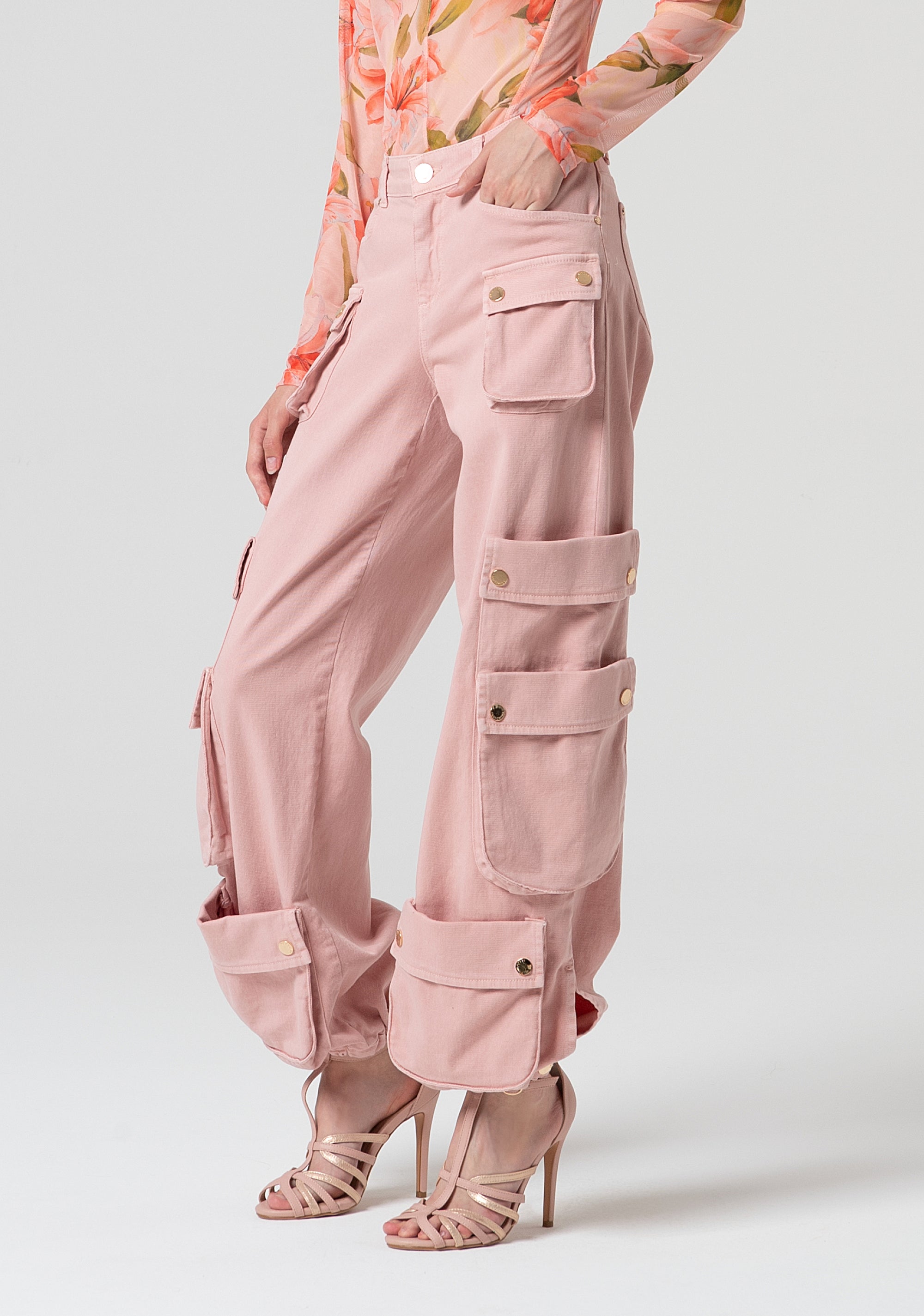 Pantalone cargo in cotone FS25SVC003D40001-226 Fracomina