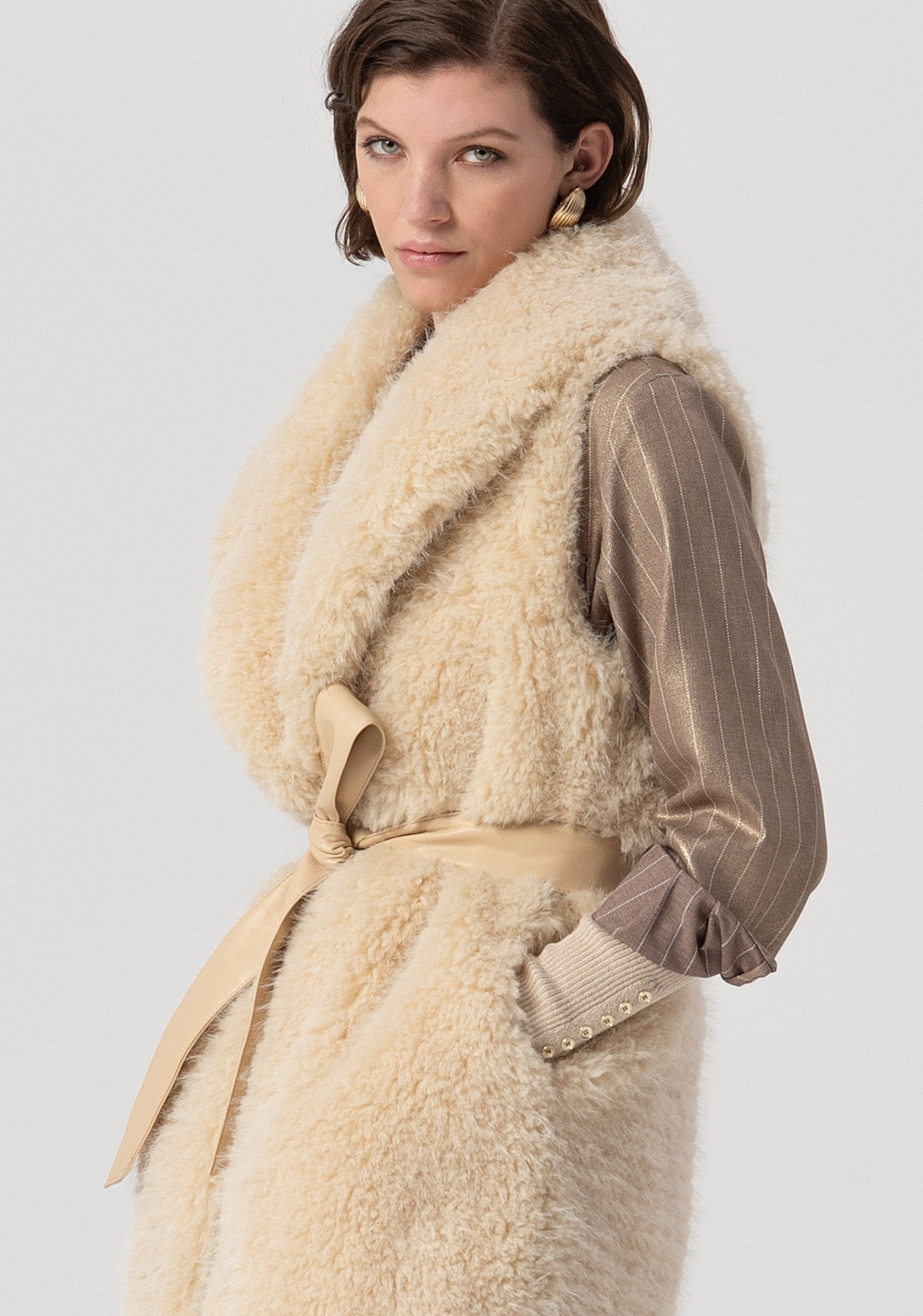 Gilet regular lungo FS25WC4002O44501-050 Fracomina