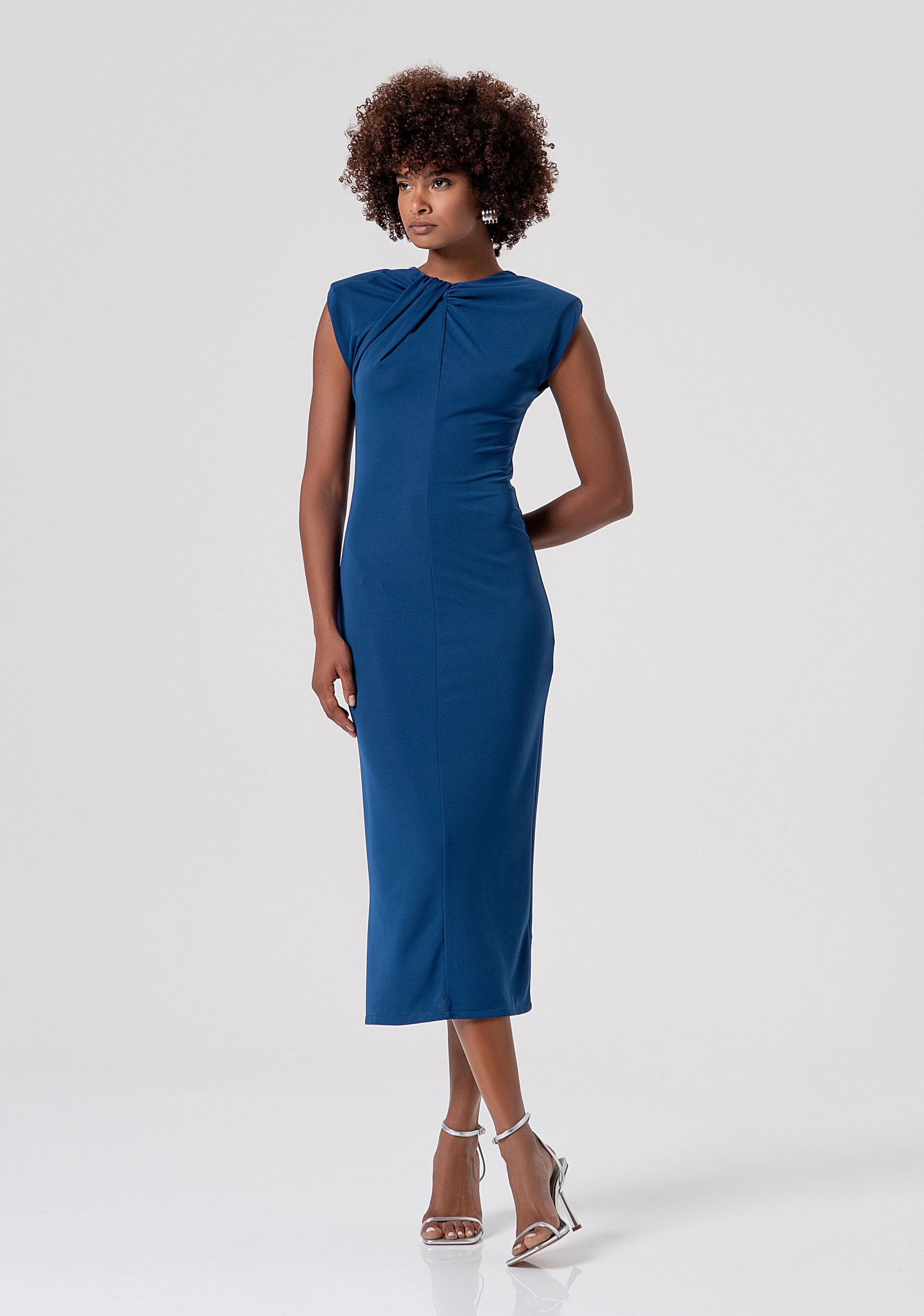 Abito slim midi FS26SD2008W62601-064 Fracomina