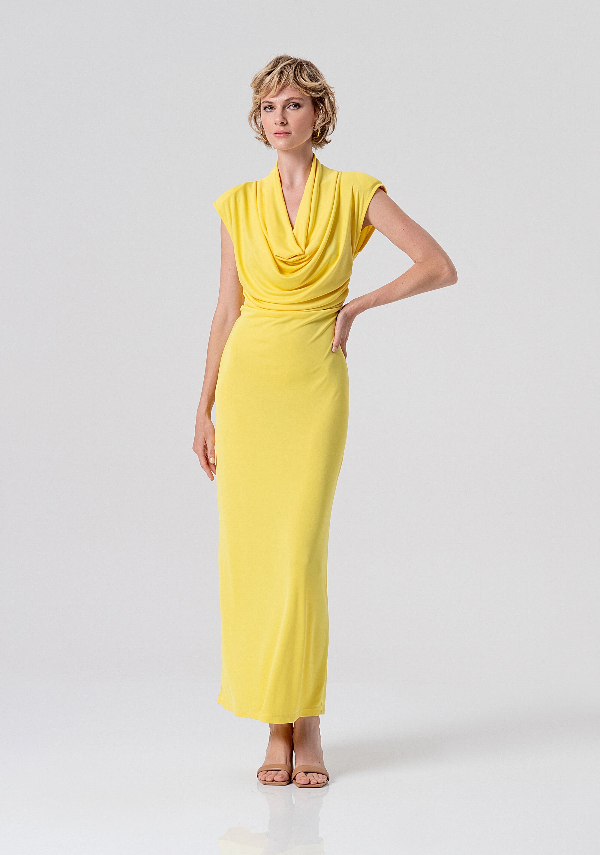 Abito senza maniche lungo FS26SD3003W62601-300 Fracomina