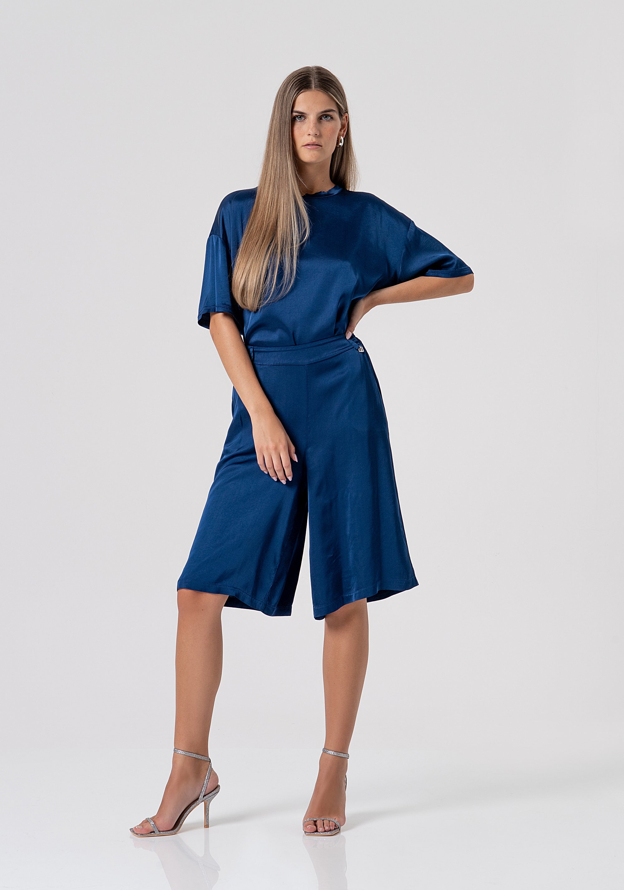 T-shirt flare in raso FS26ST1002W84101-064 Fracomina