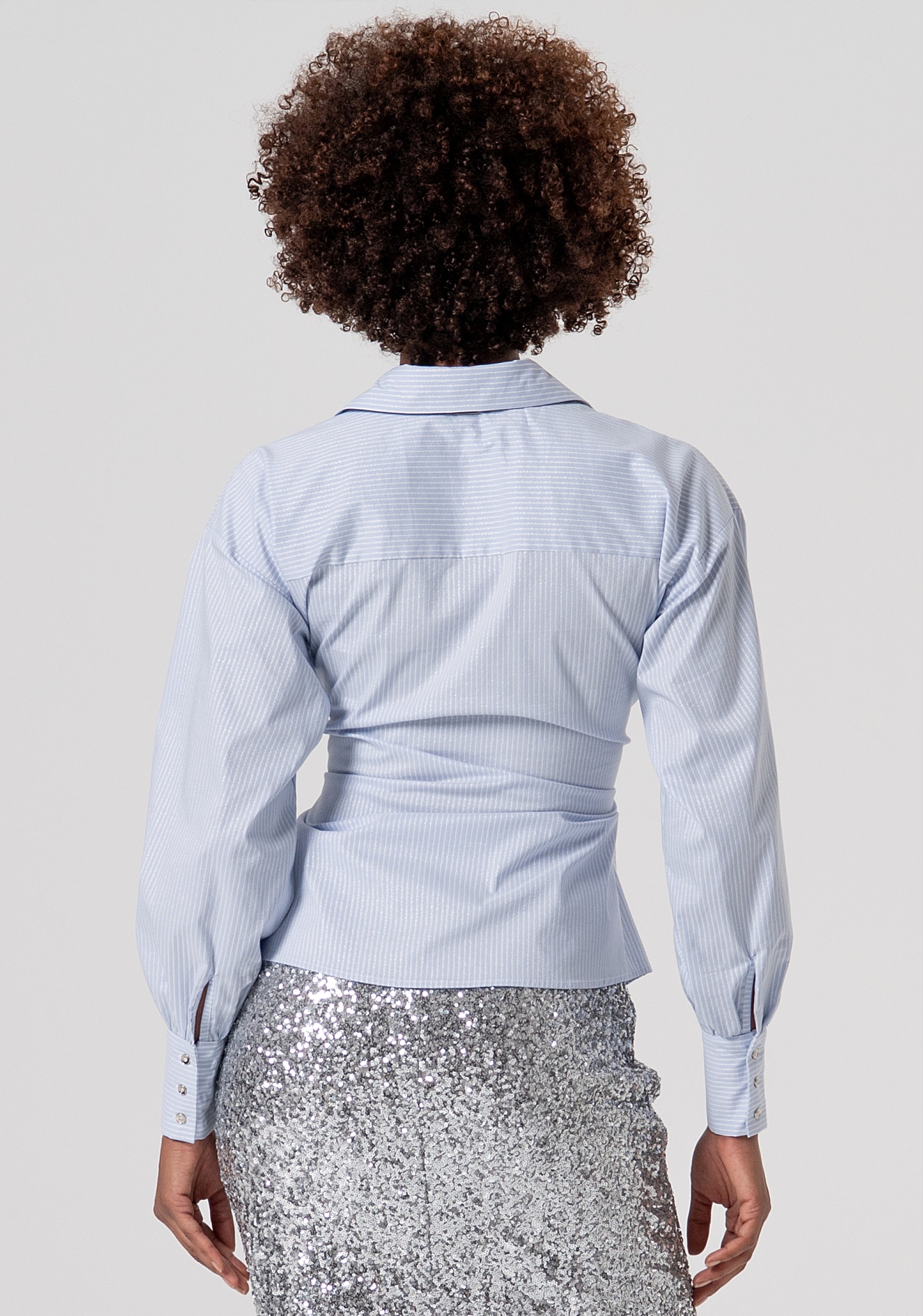 Camicia slim a righe FS26ST6008W520N8-L62 Fracomina