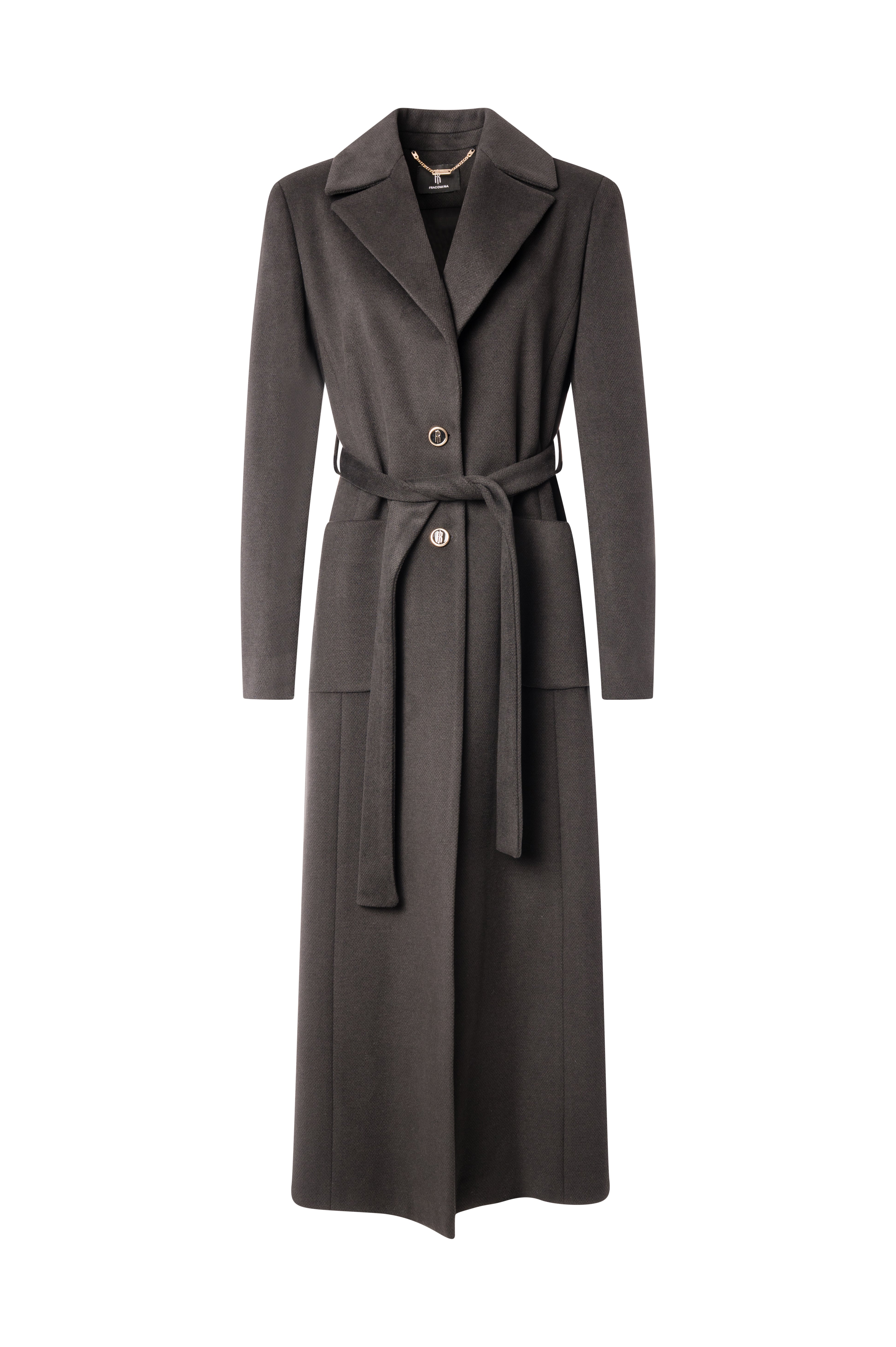 Cappotto regular lungo monopetto FRACOMINA — immagine 1 di 2