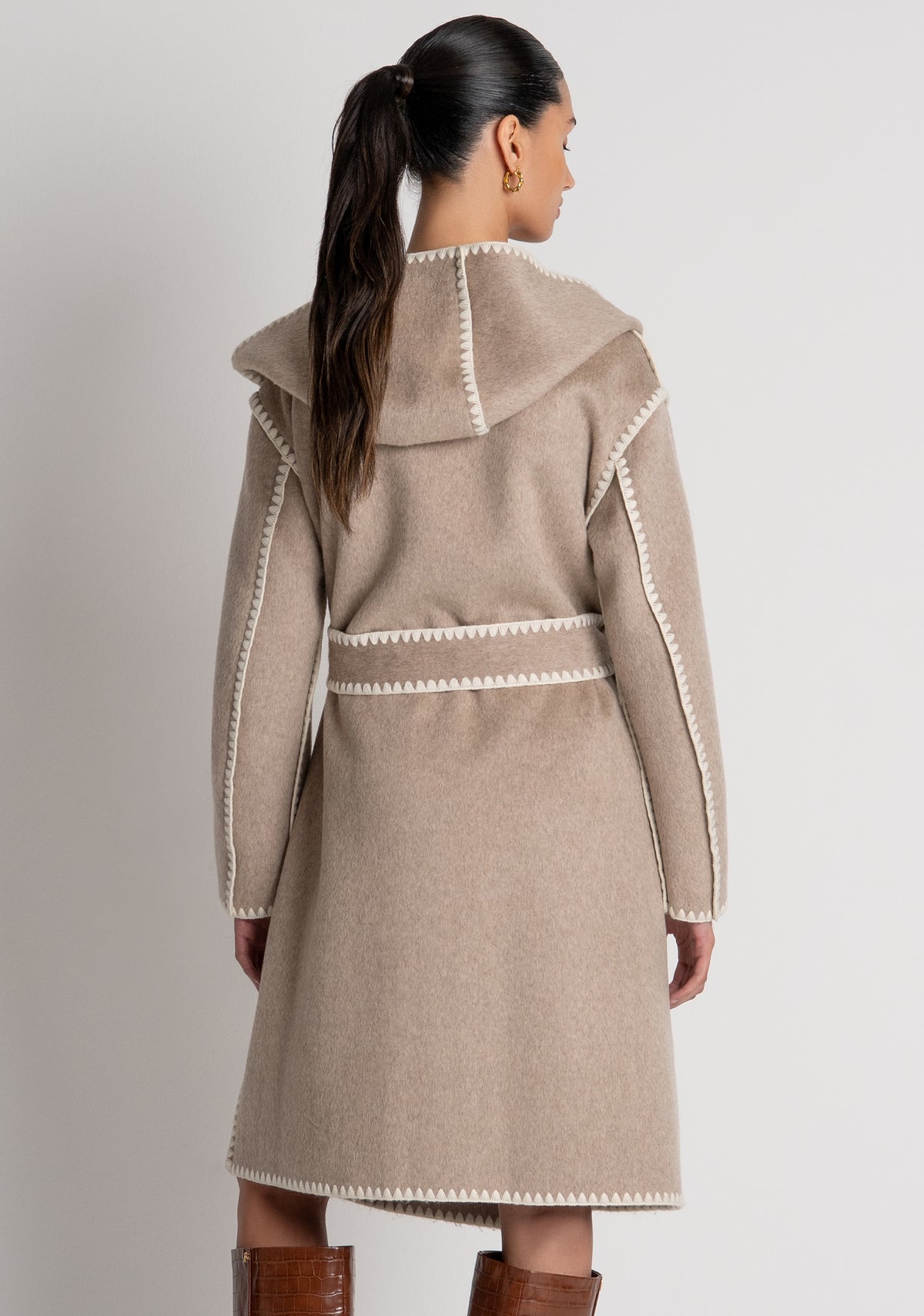Cappotto regular lungo in lana FS26WC1007W75901 FRACOMINA