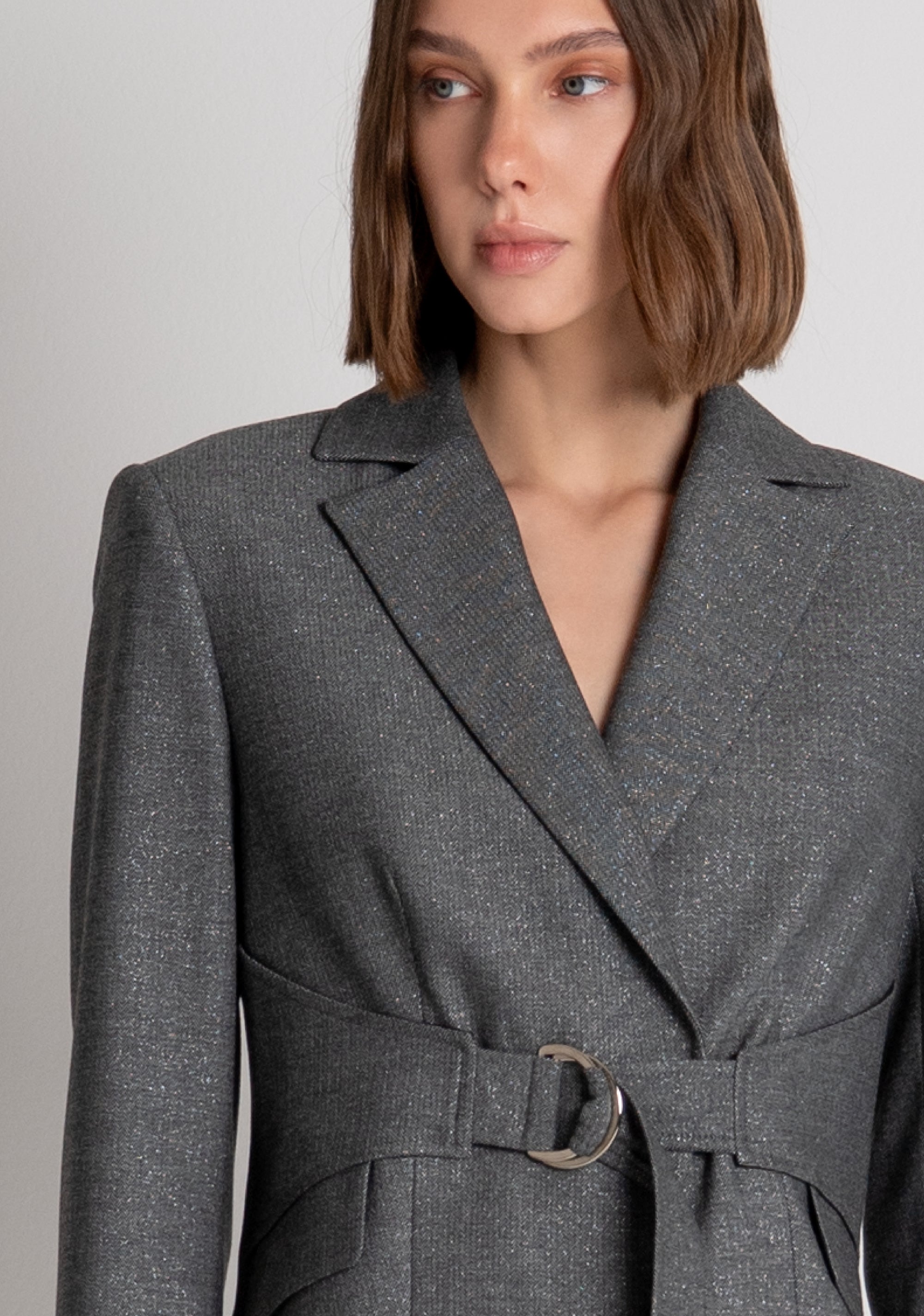 Blazer regular doppiopetto FRACOMINA — immagine 3 di 6