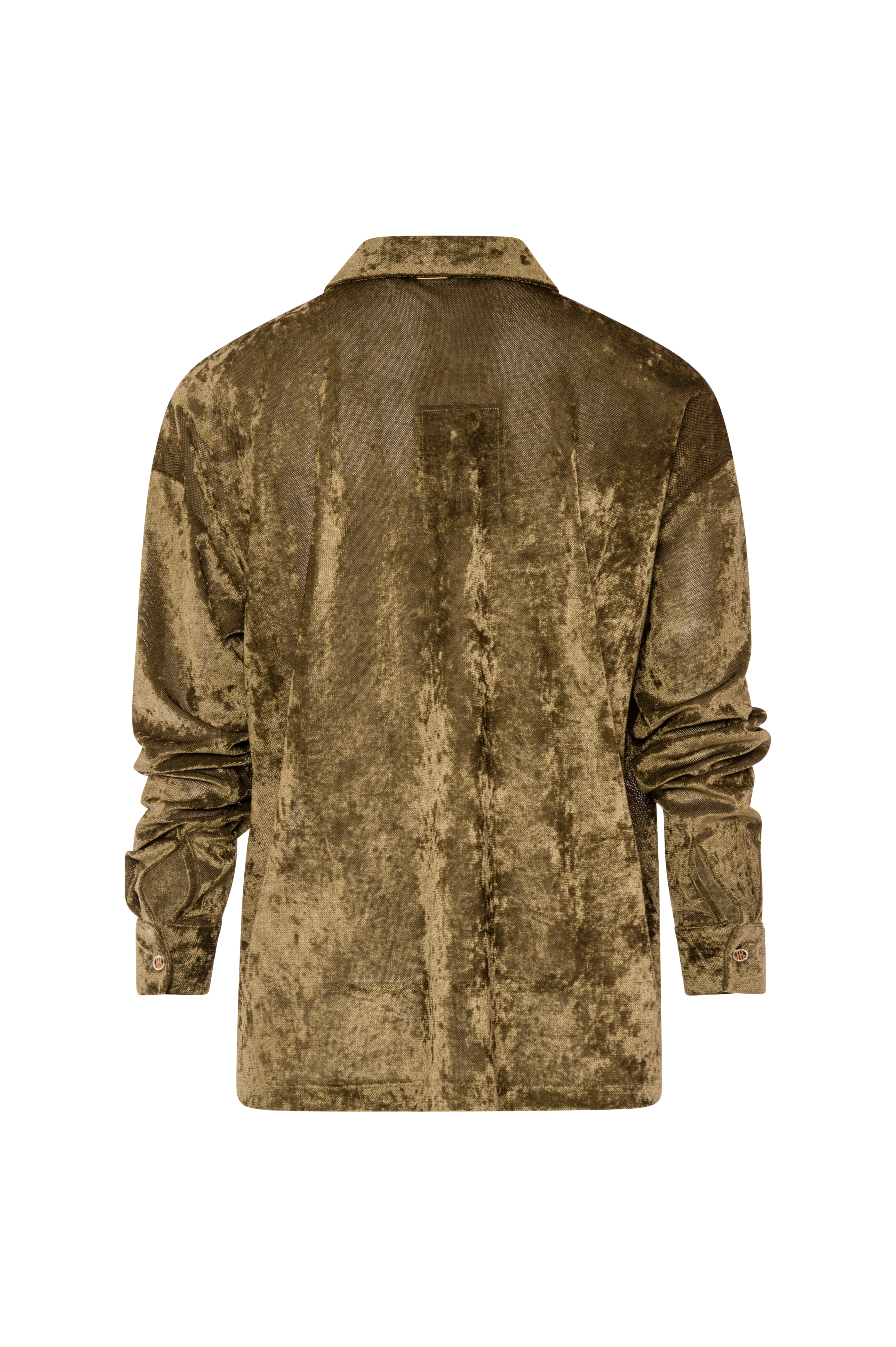 Camicia regular in velluto FRACOMINA — immagine 6 di 6