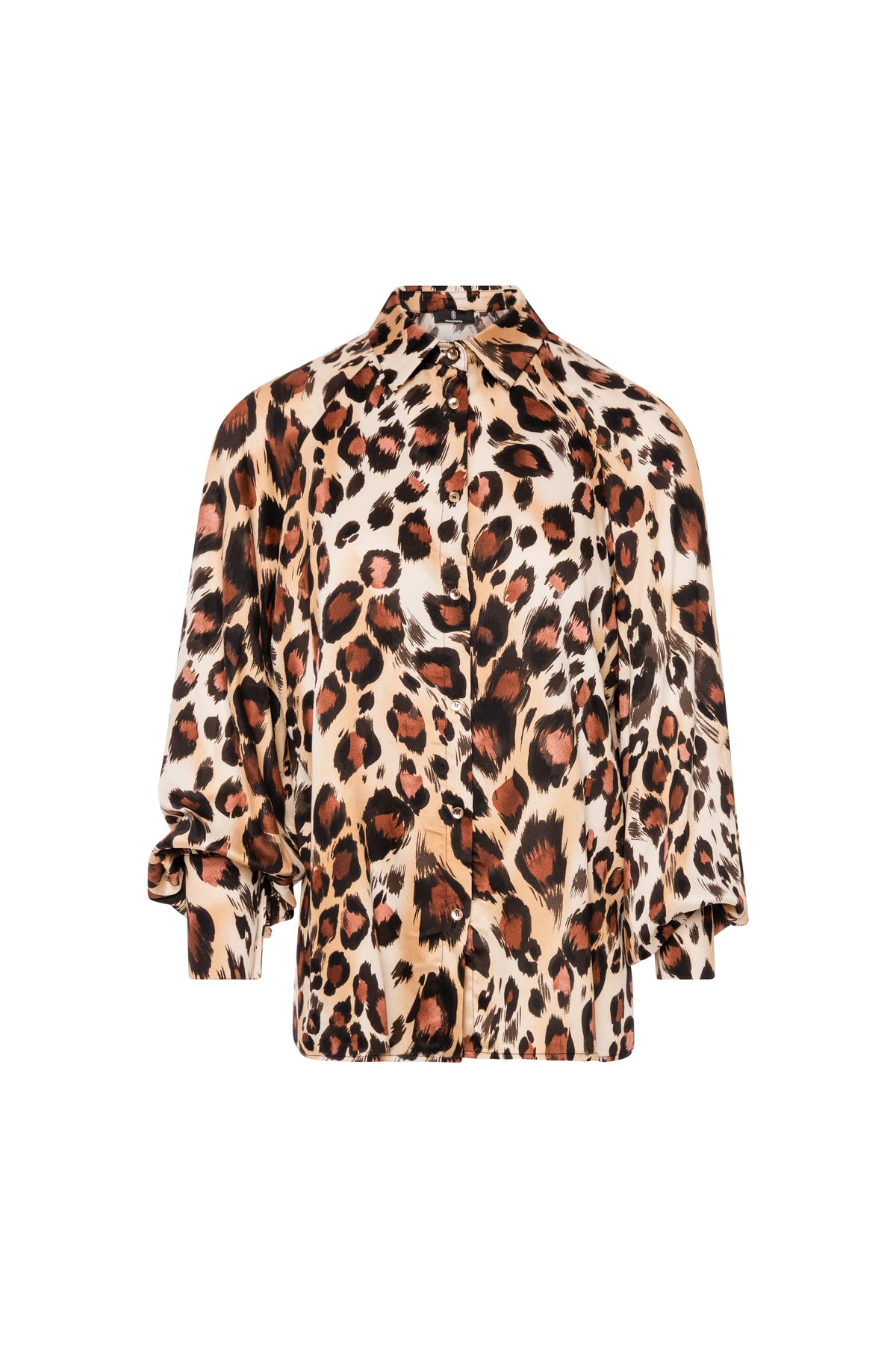 Camicia regular in fantasia animalier FS26WT6013W413L7-KM3 Fracomina