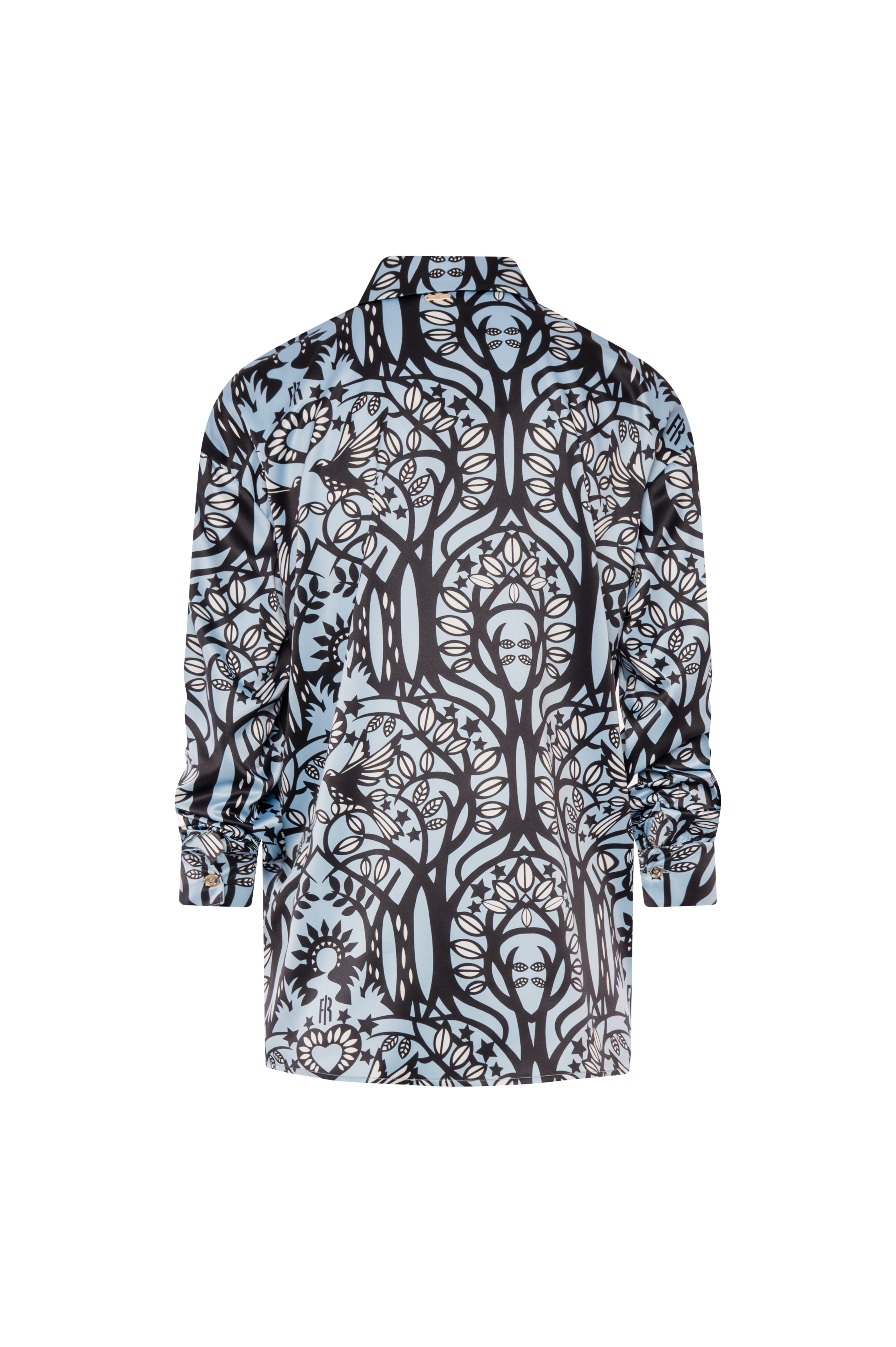 Camicia regular in fantasia FRACOMINA — immagine 2 di 2