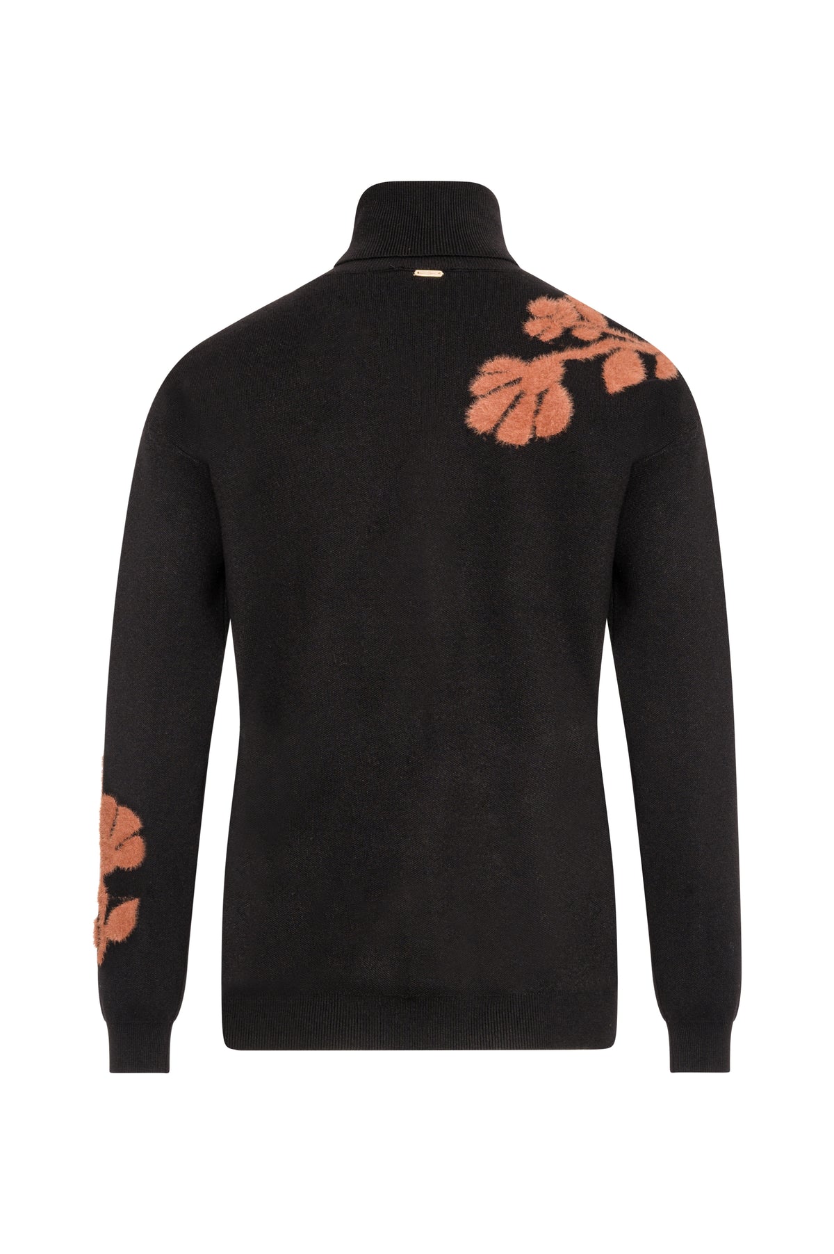 Maglia regular con jacquard a fiori FS26WT7008K50201 FRACOMINA
