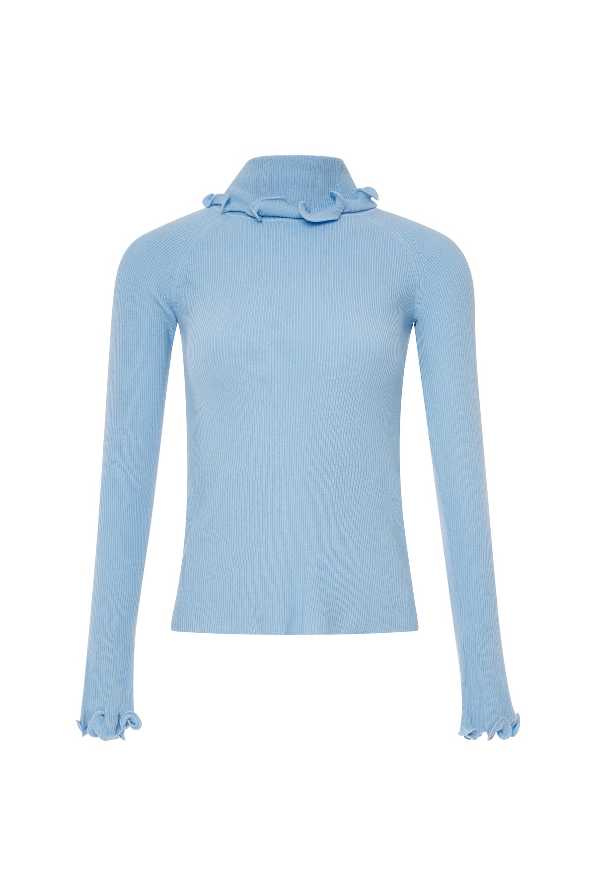 Maglia slim con rouches sul fondo FS26WT7032K42001-KB1 Fracomina