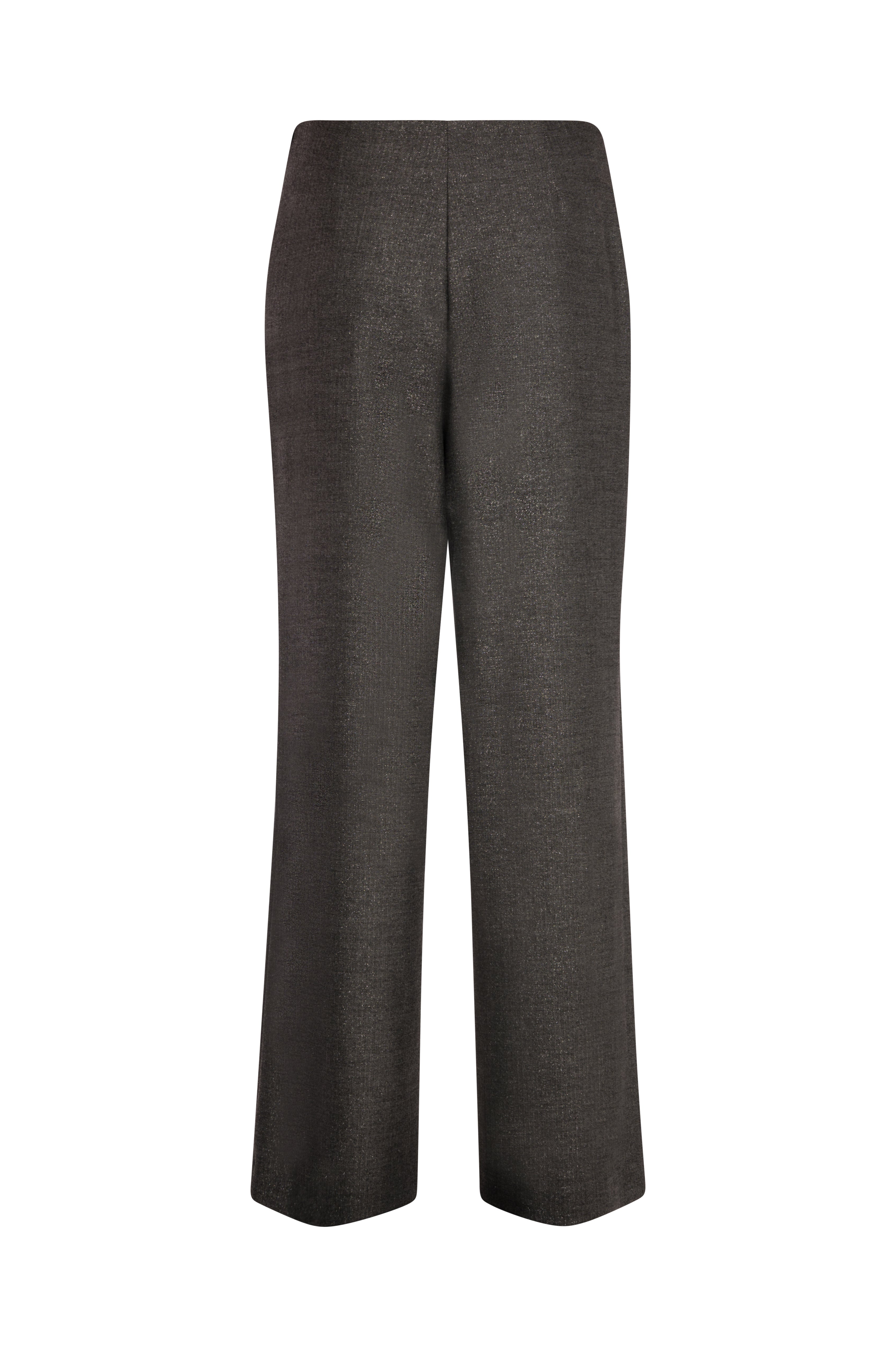 Pantalone wide a palazzo con cintura sul davanti FRACOMINA — immagine 5 di 6