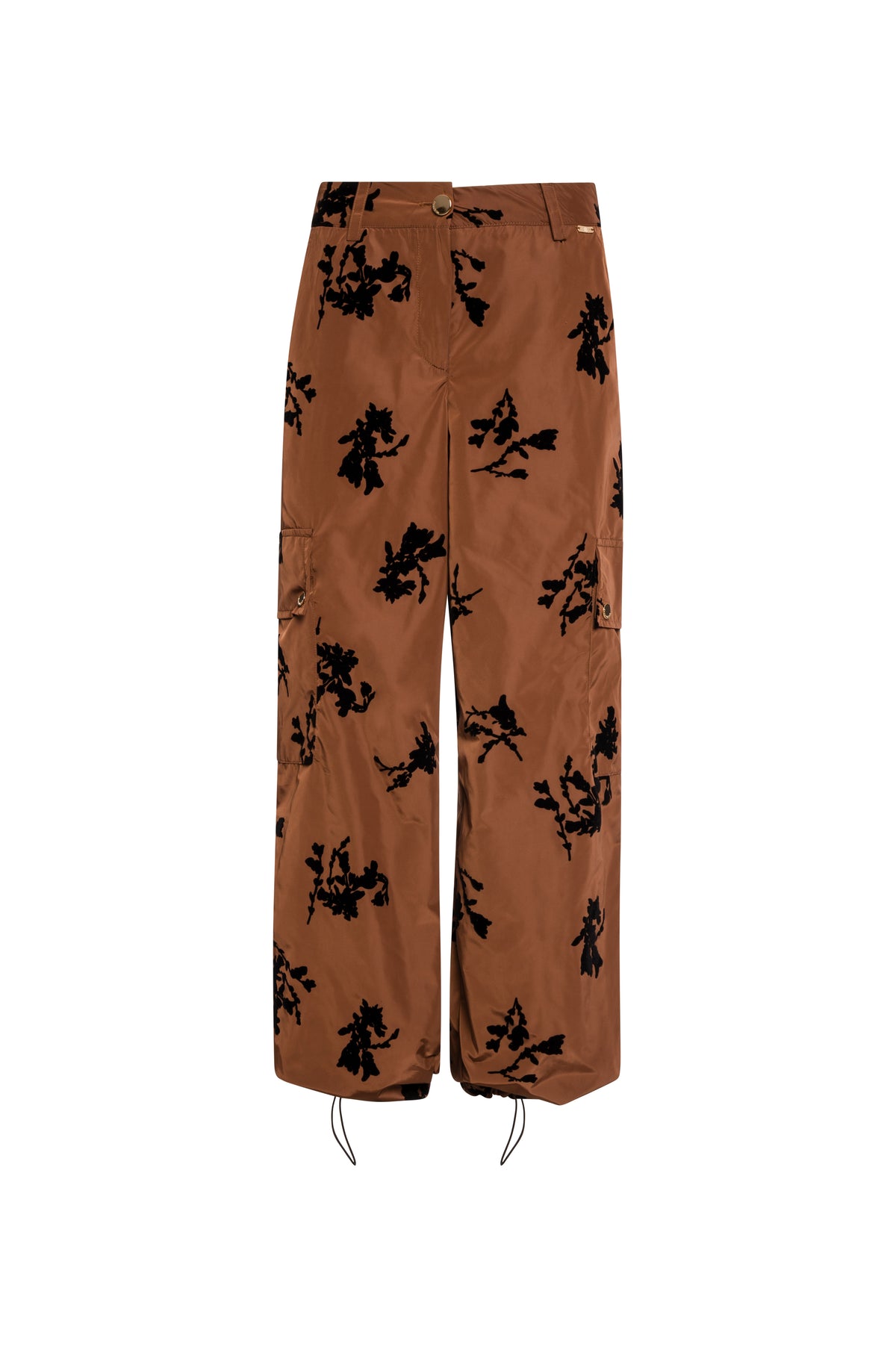 Pantalone cargo con fiori FS26WVC002W454K2 FRACOMINA