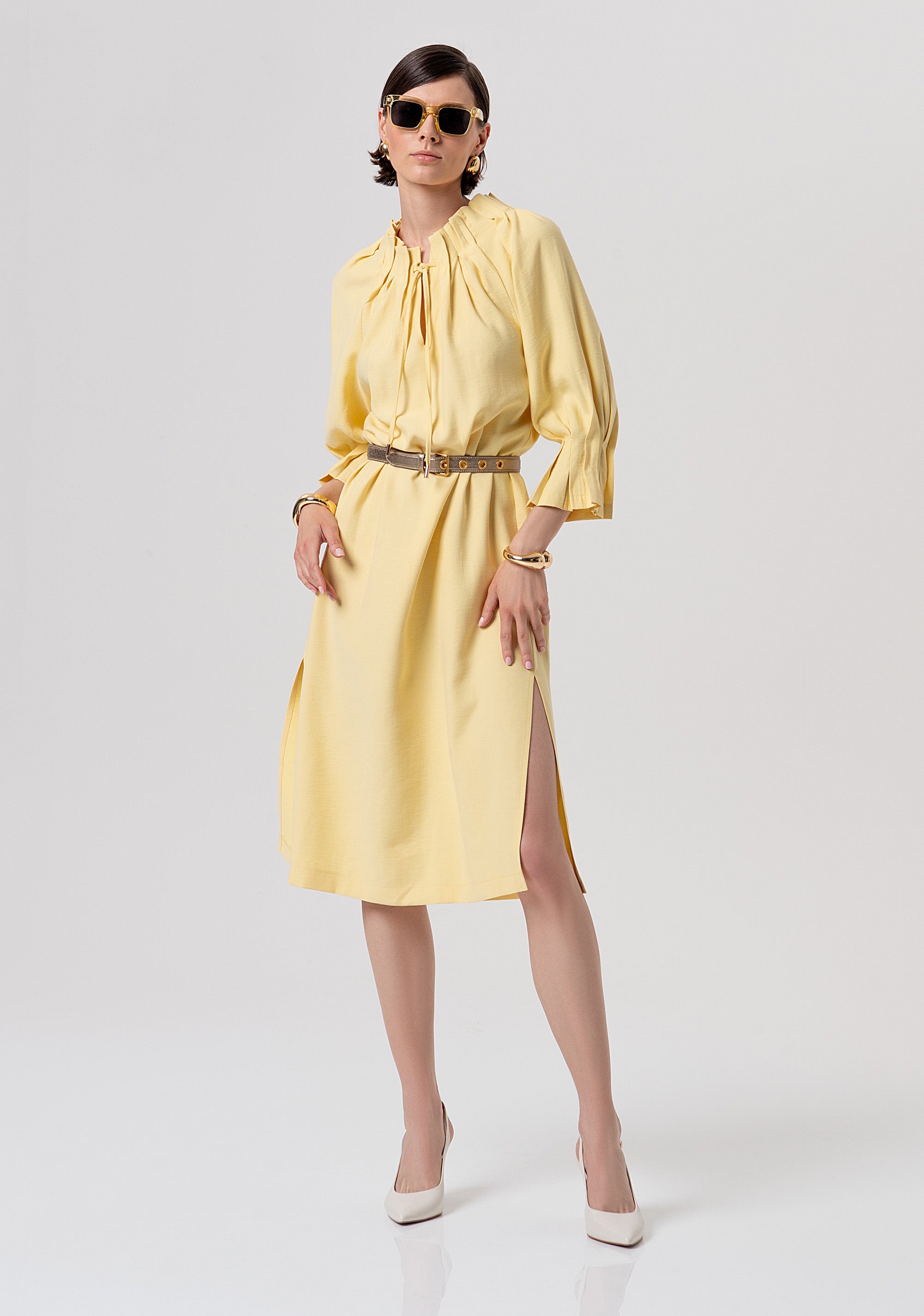 Abito linea ad A midi FY26SD2026W83601-184 Fracomina