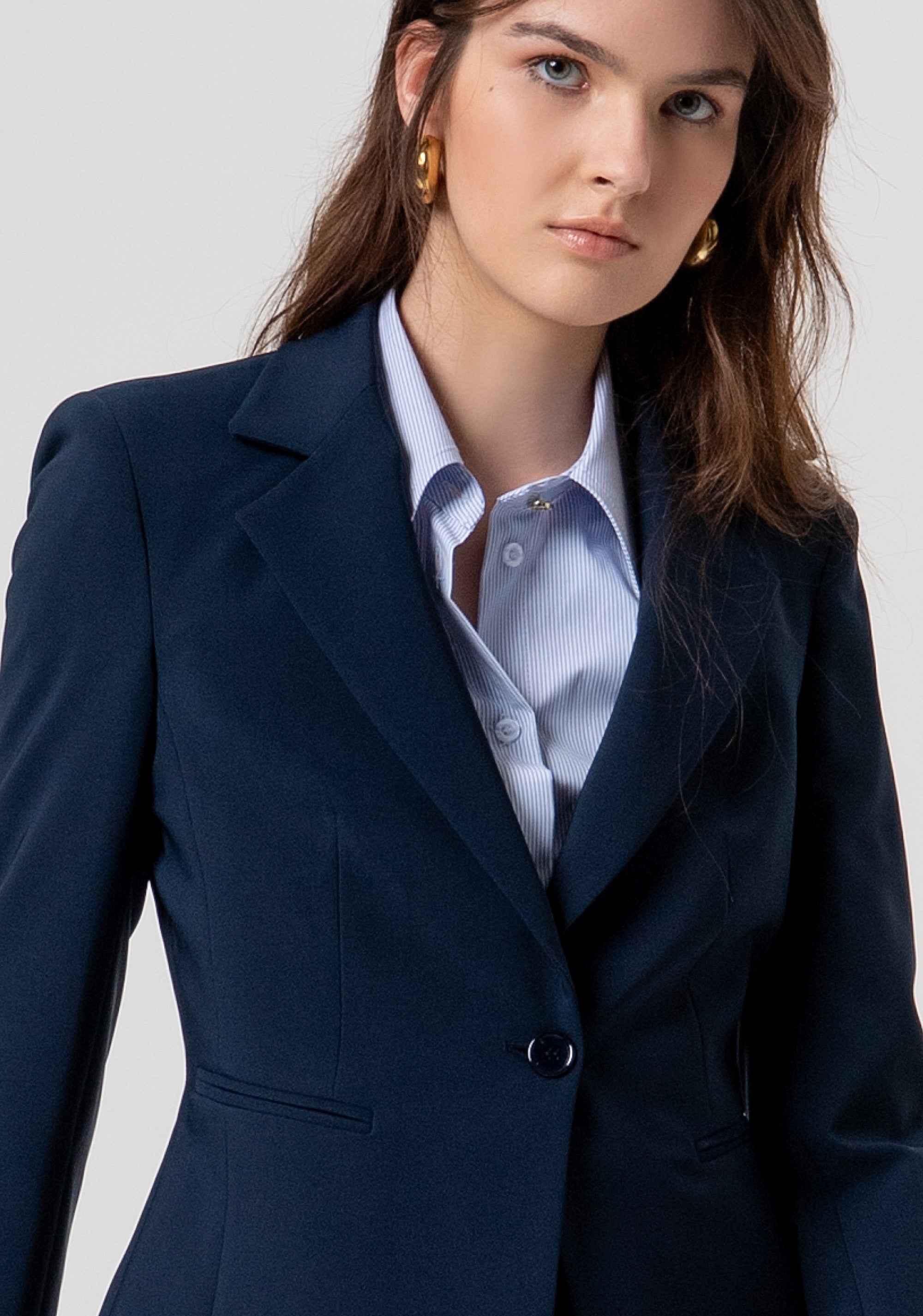 Blazer slim monopetto FY26SJ1019W42901-117 Fracomina