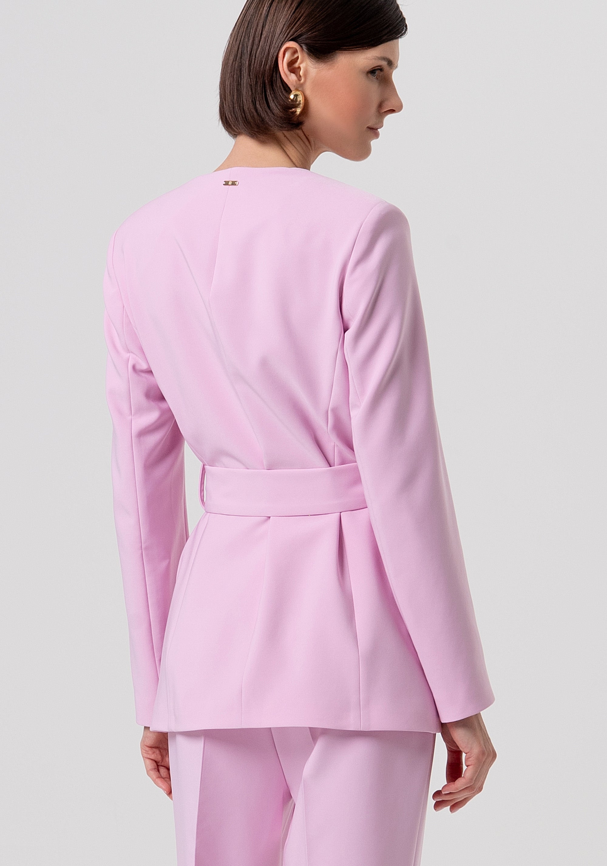 Blazer regular con fusciacca in vita FY26SJ3011W42901-226 Fracomina