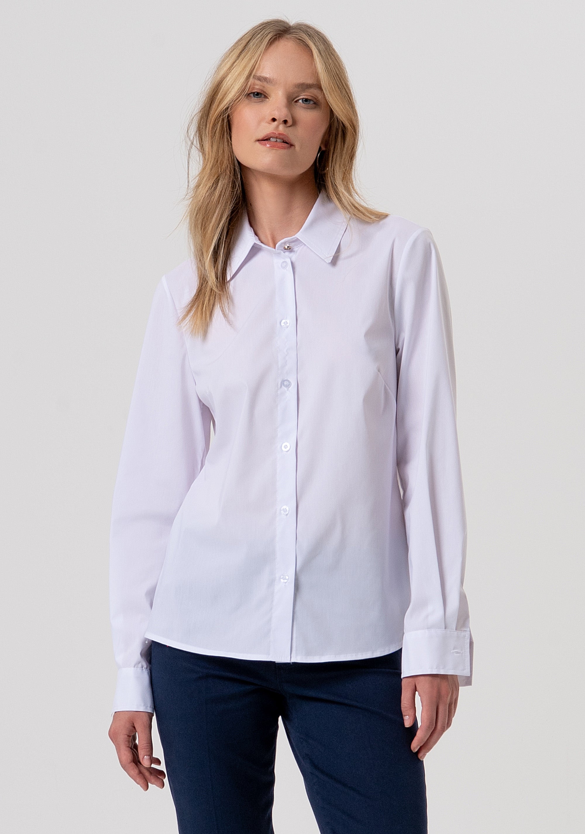 Camicia regular in popeline FY26ST6040W69701-278 Fracomina