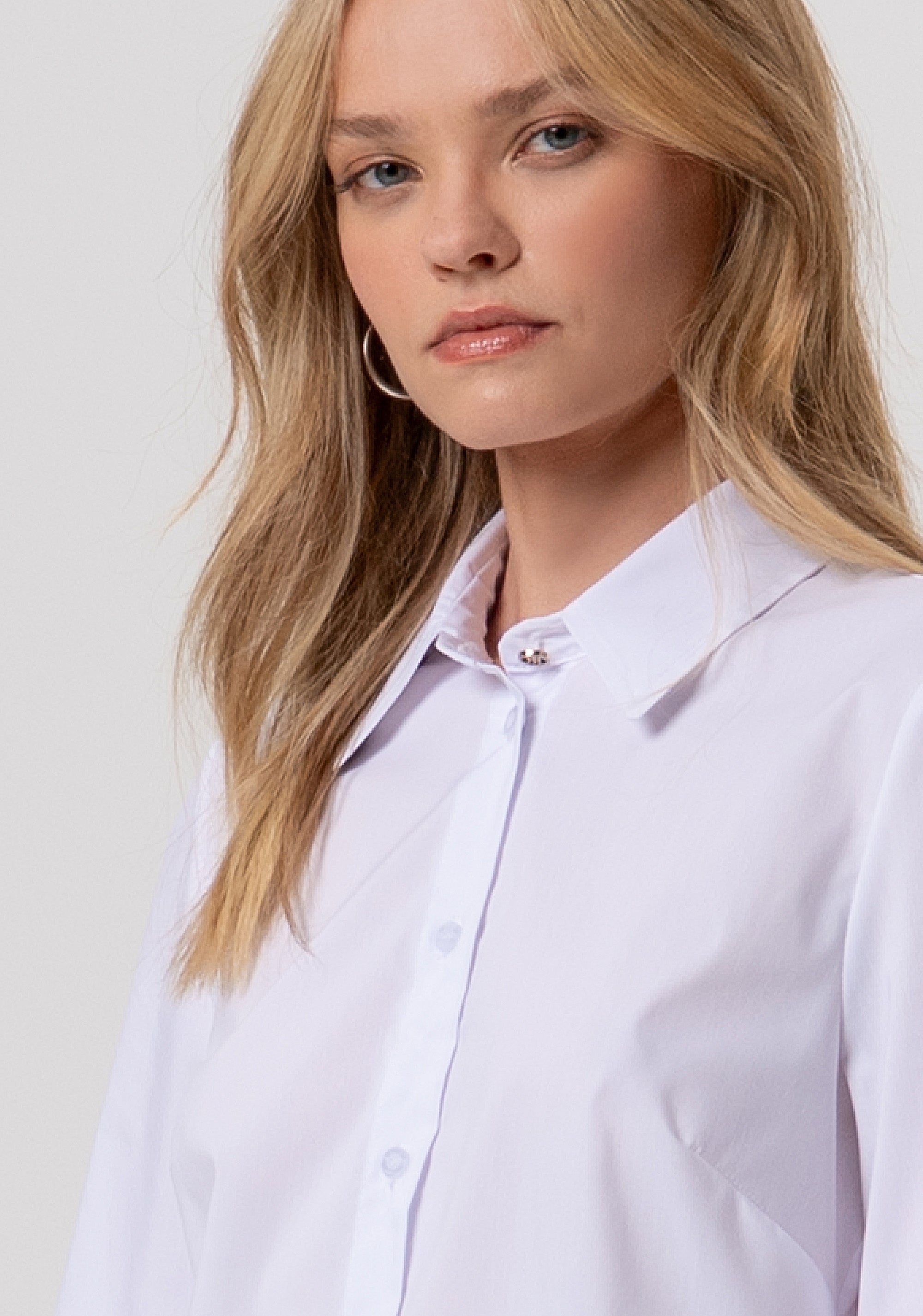 Camicia regular in popeline FY26ST6040W69701-278 Fracomina
