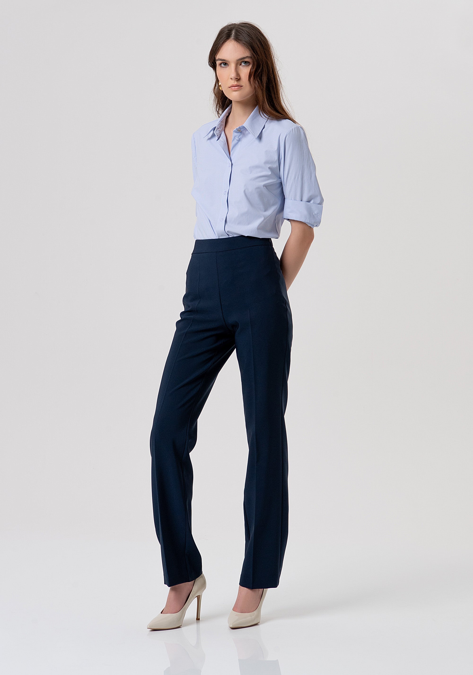 Pantalone regular modello chino FY26SV4025W42901-117 Fracomina