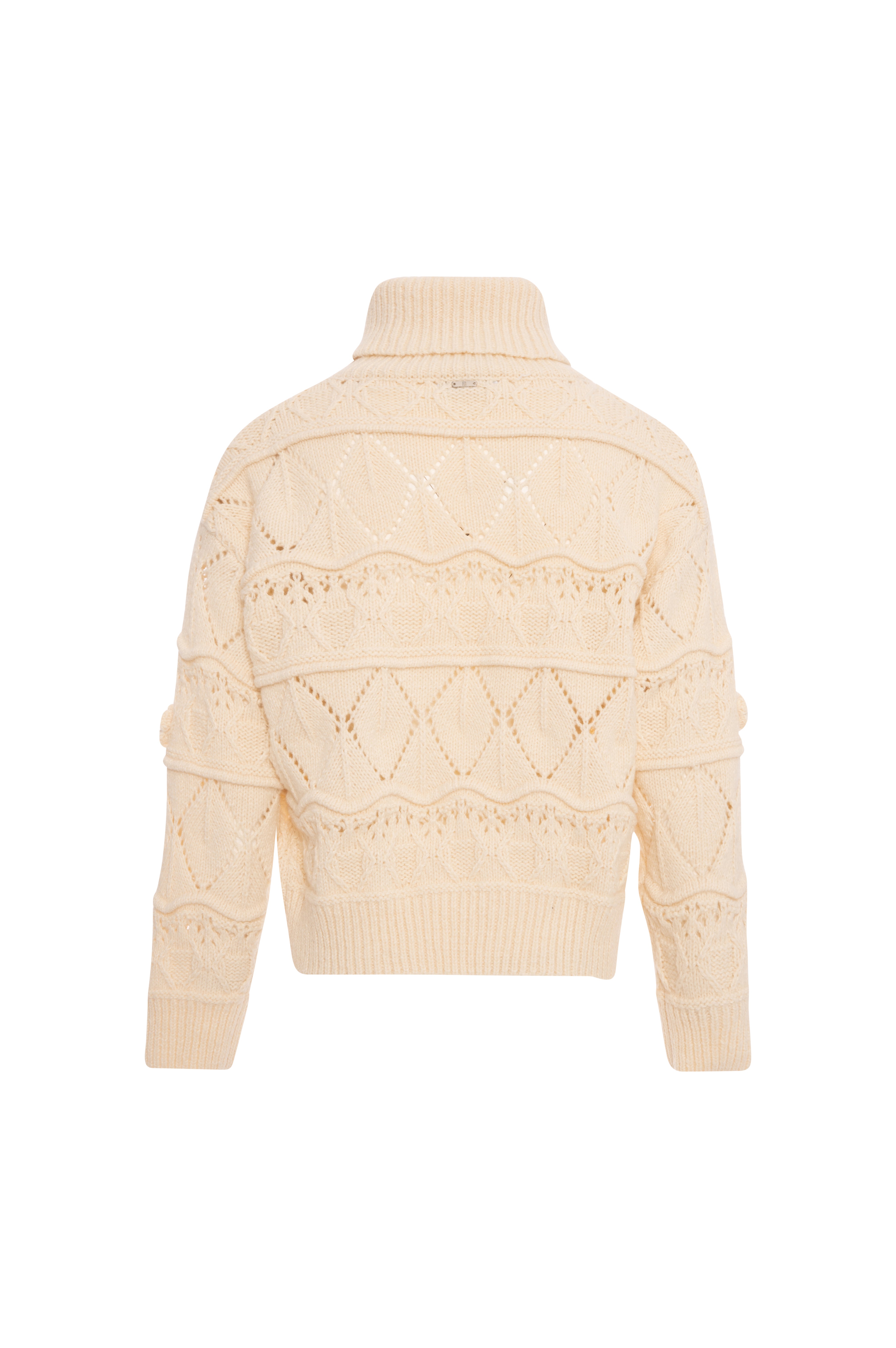 Maglia over con lana FRACOMINA — immagine 2 di 2