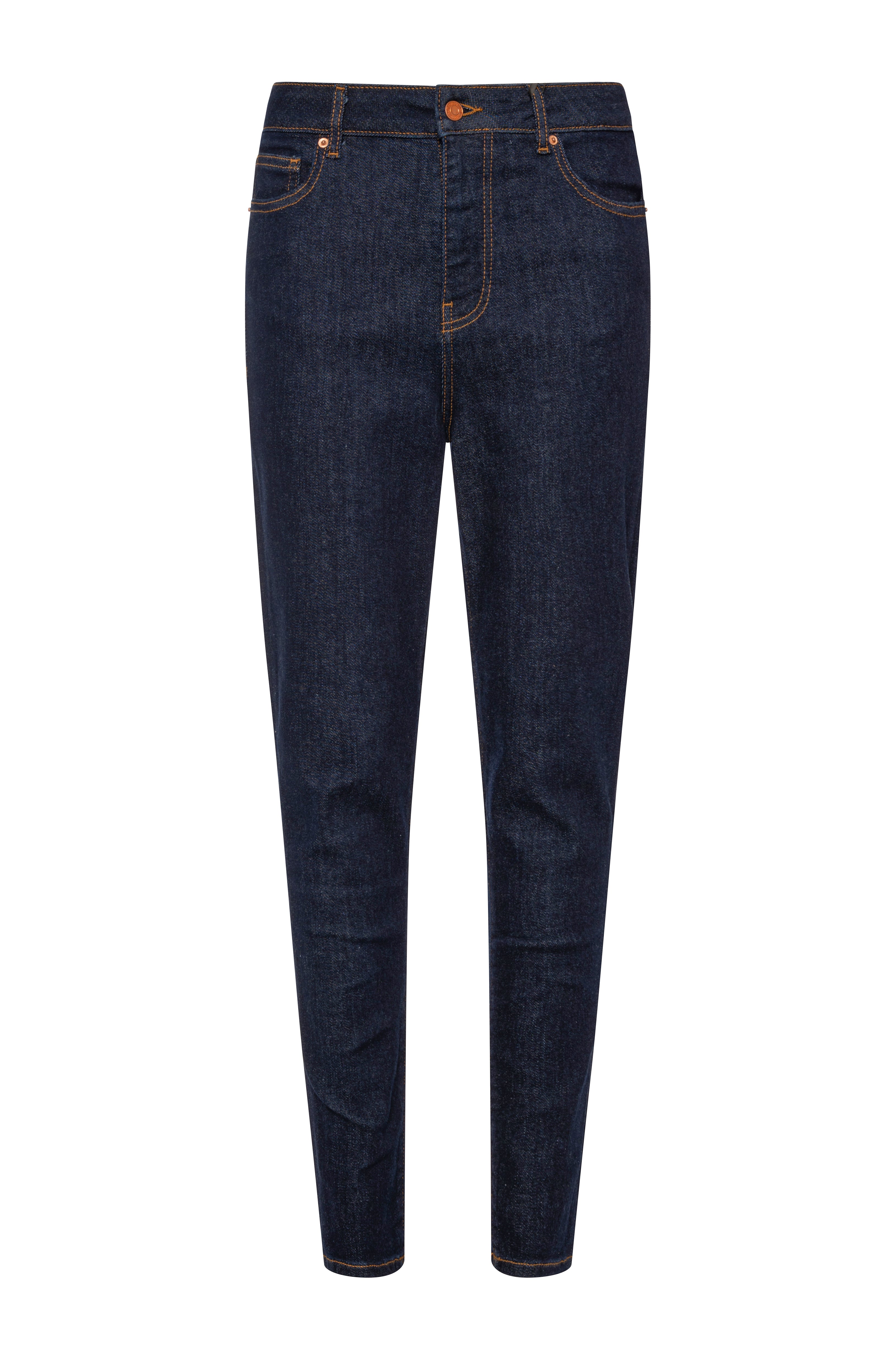 Jeans slim in denim con lavaggio scuro FRACOMINA — immagine 5 di 6