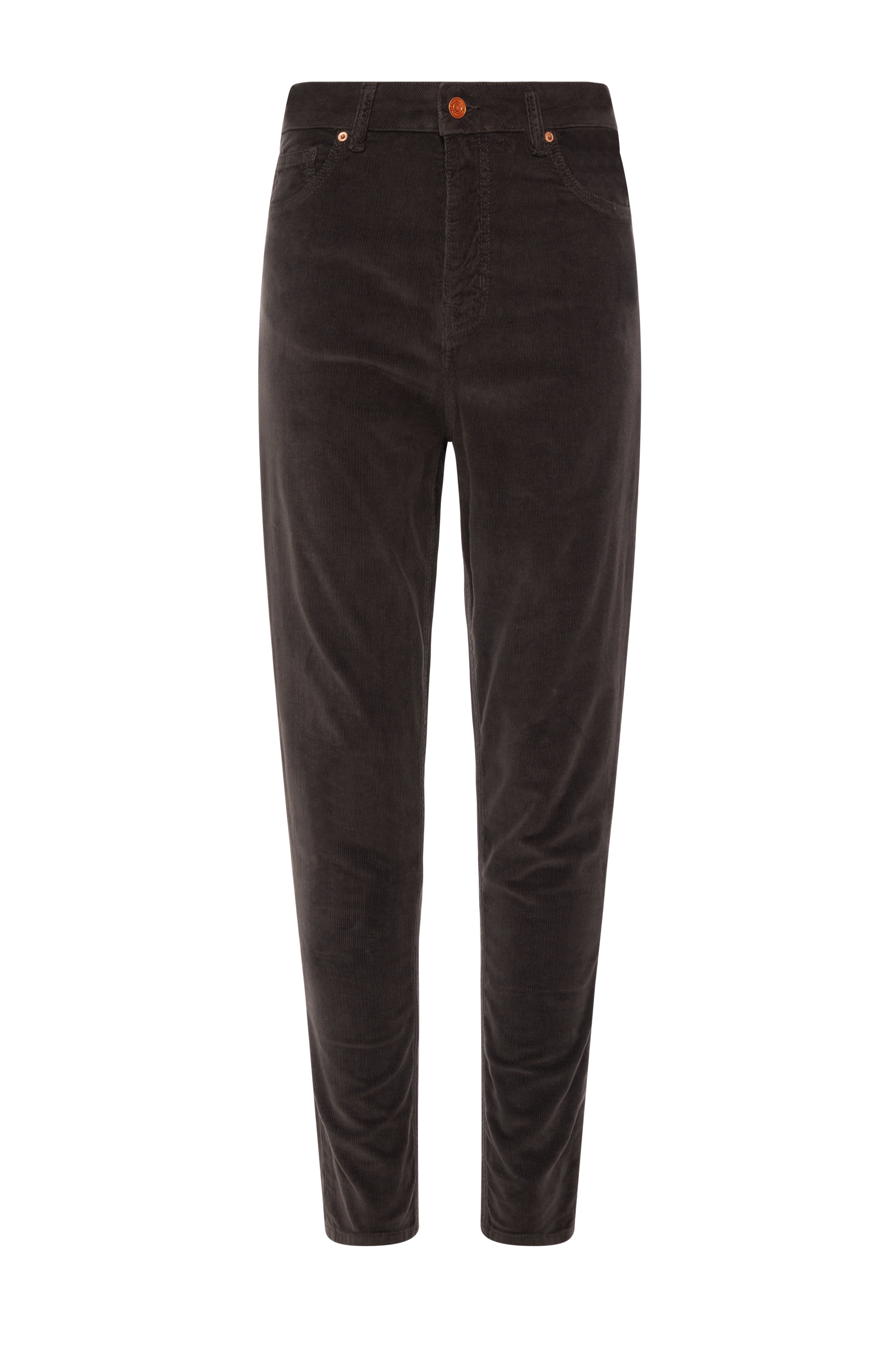 Pantalone slim in velluto mille righe FRACOMINA — immagine 7 di 8