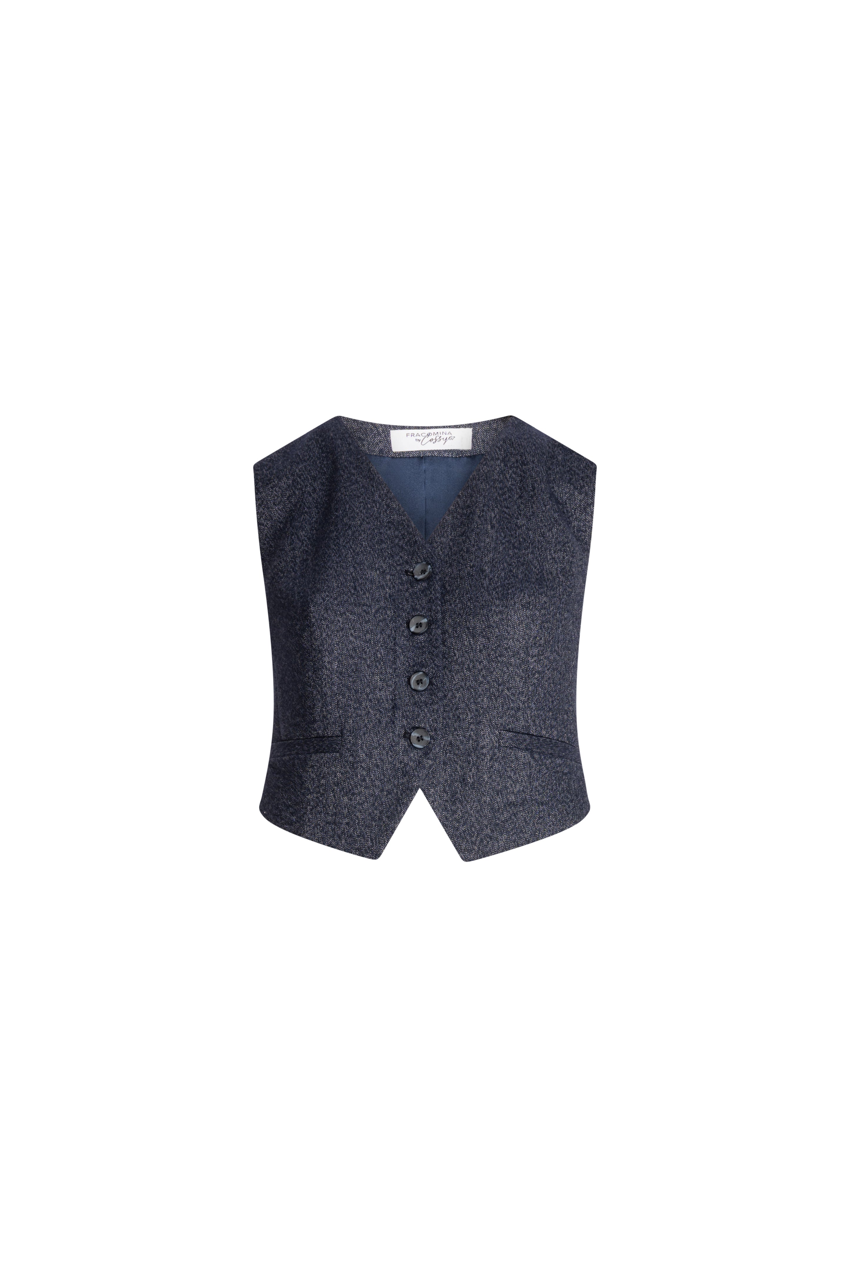 Gilet slim monopetto FZ26WJ5001W56101 FRACOMINA