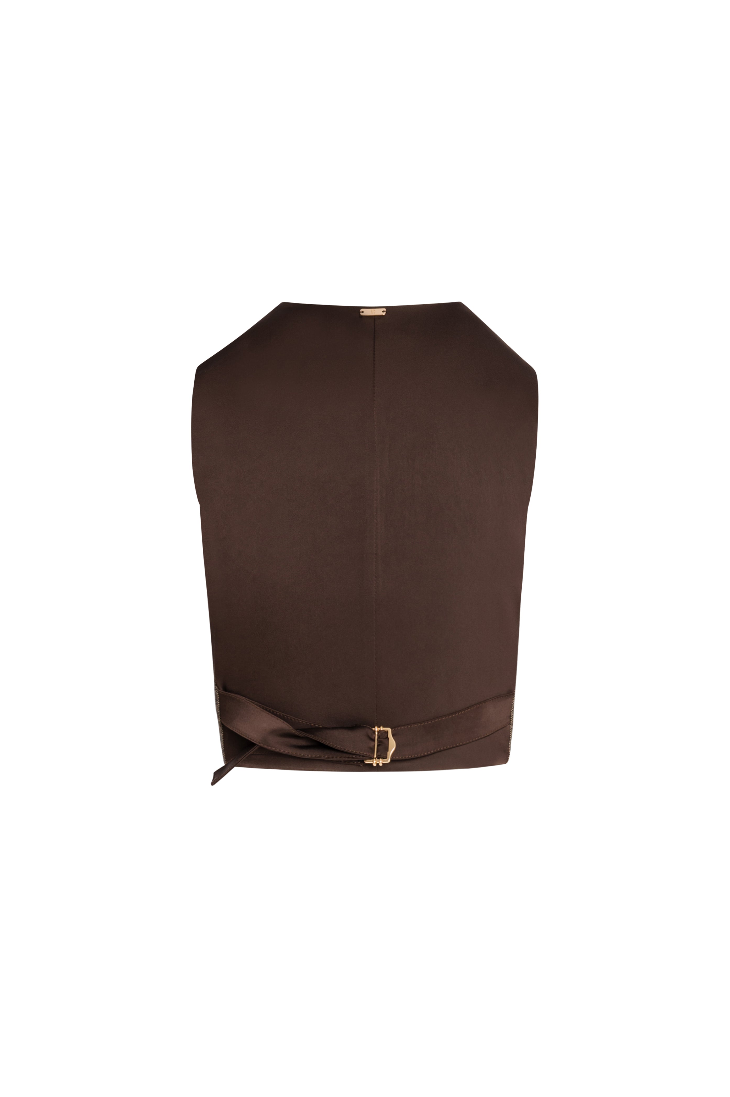 Gilet slim monopetto con lana FZ26WJ5002W73601 FRACOMINA