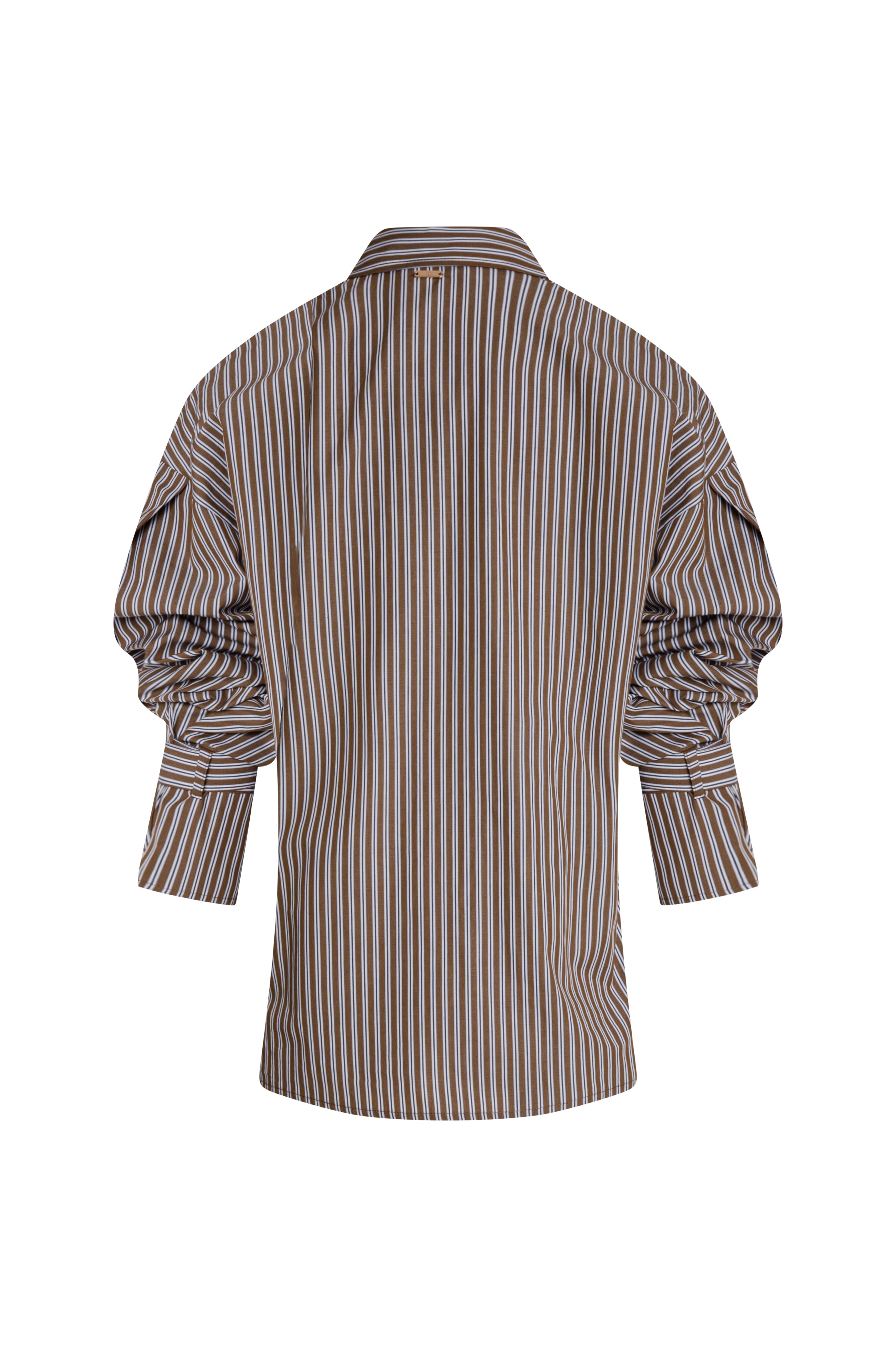 Camicia regular in cotone a righe FZ26WT6002W402N8-KM9 Fracomina