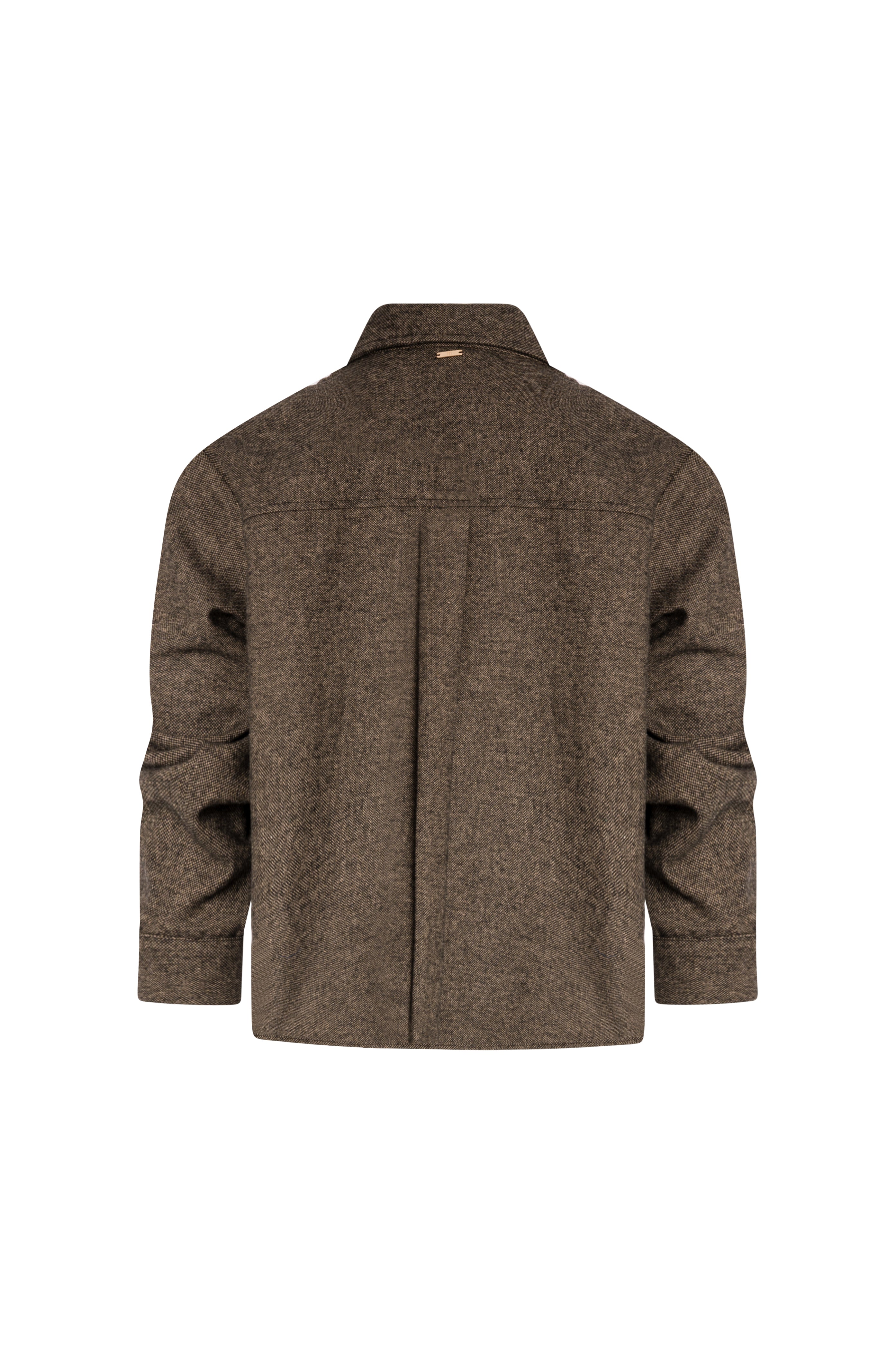 Camicia over in tweed con lana FZ26WT6004W73601 FRACOMINA