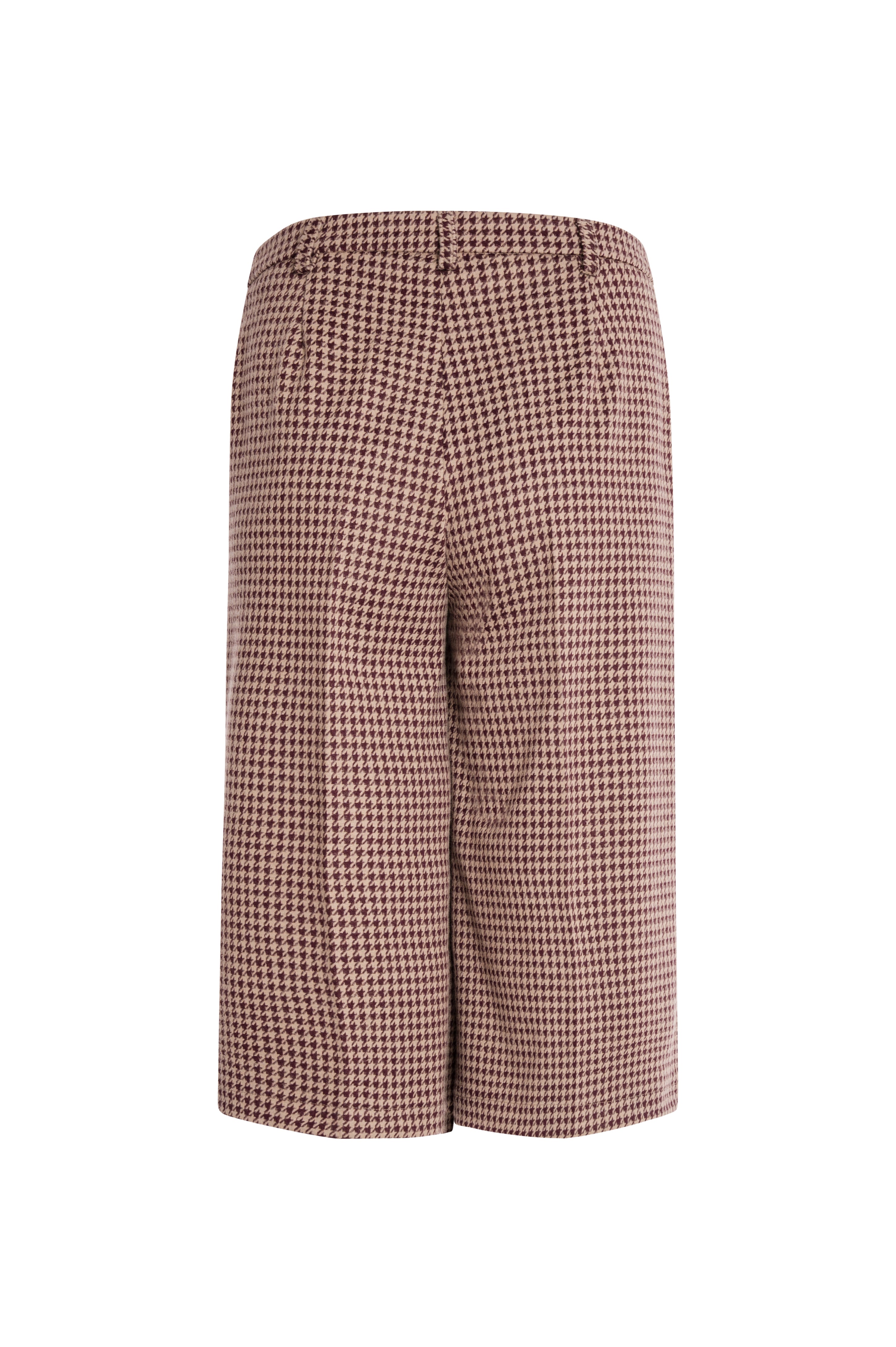 Pantalone regular cropped in pied de poule FZ26WV9001W461F6-KM7 Fracomina