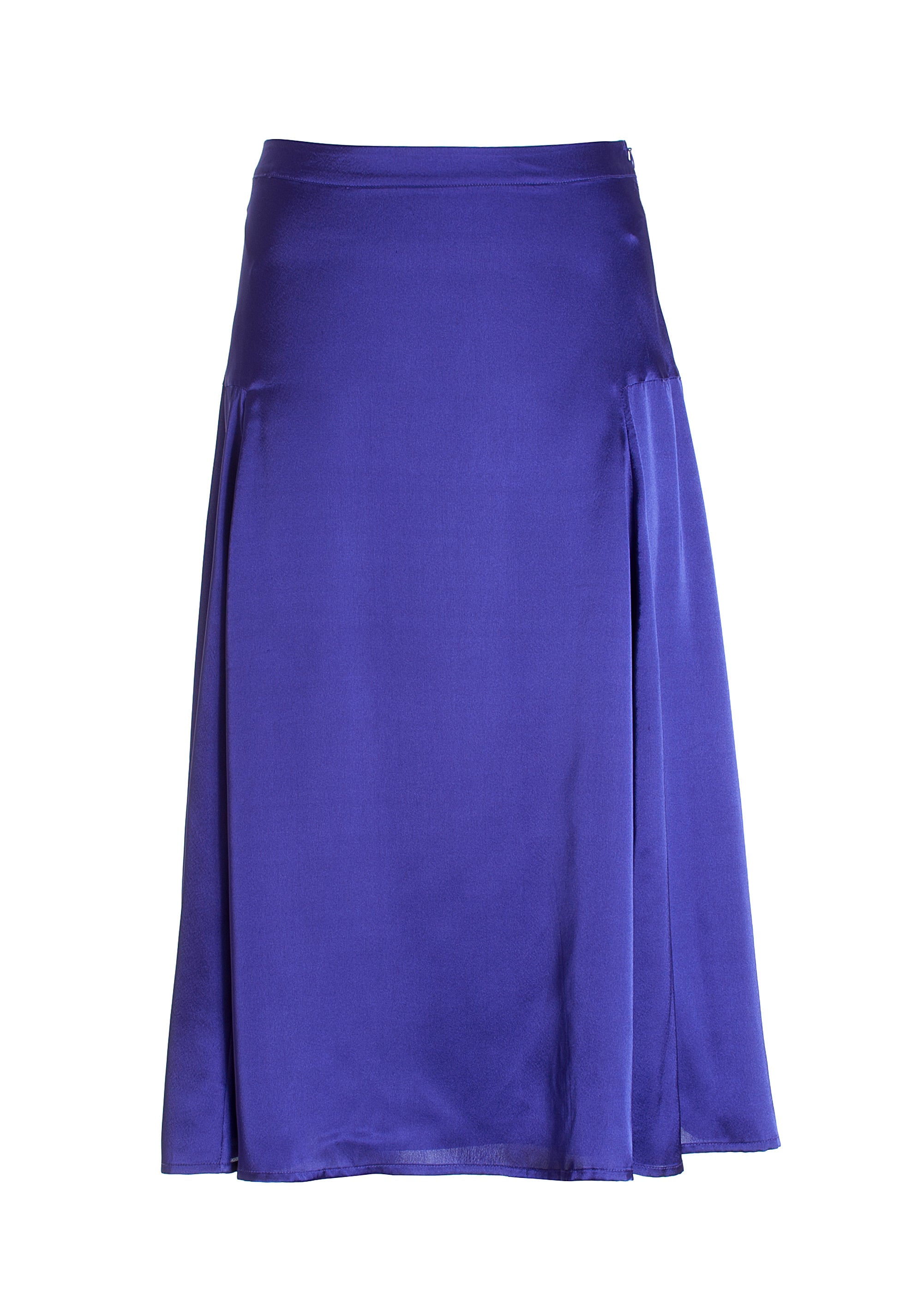Gonna flare midi in raso