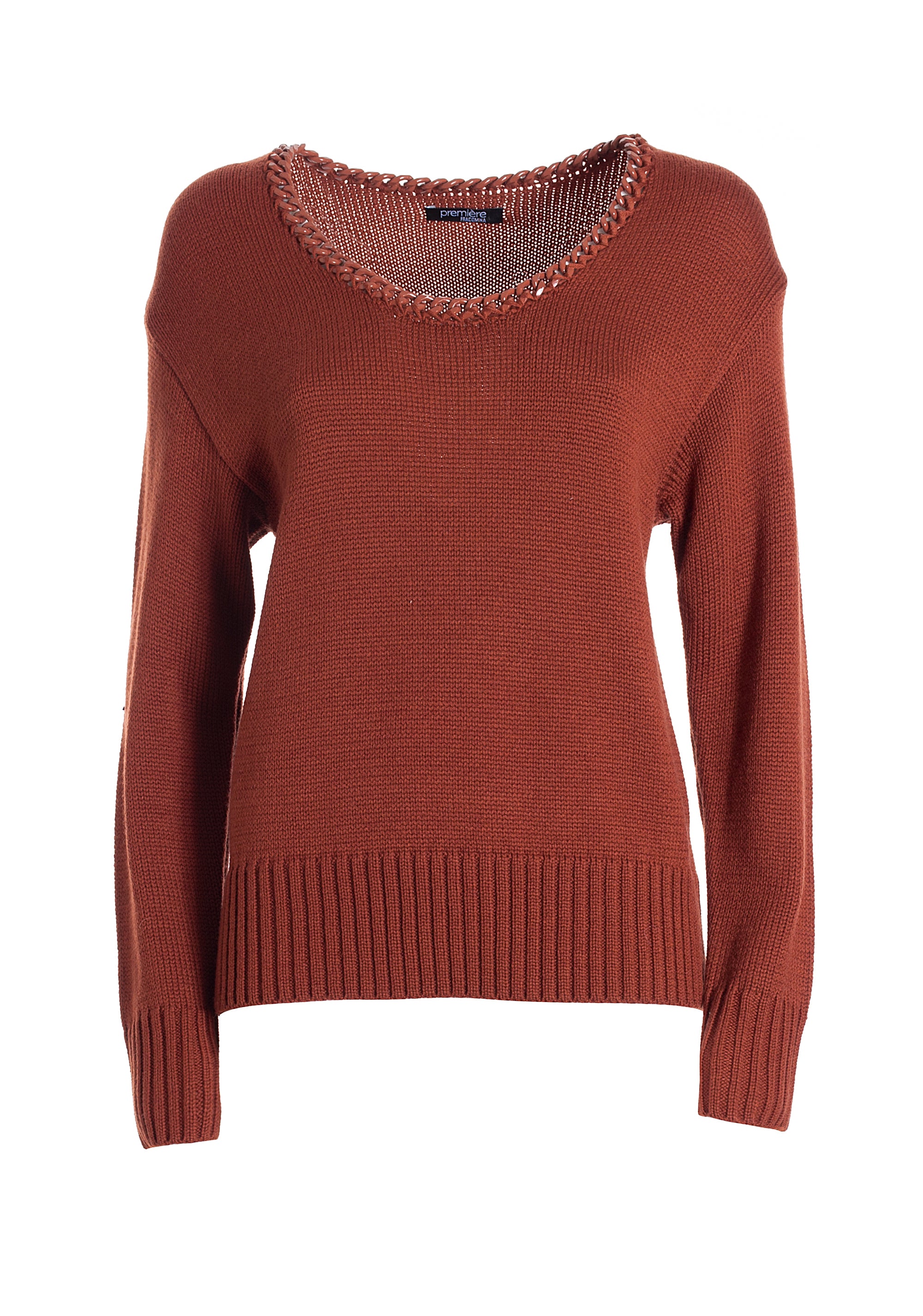 Maglia regular con lana