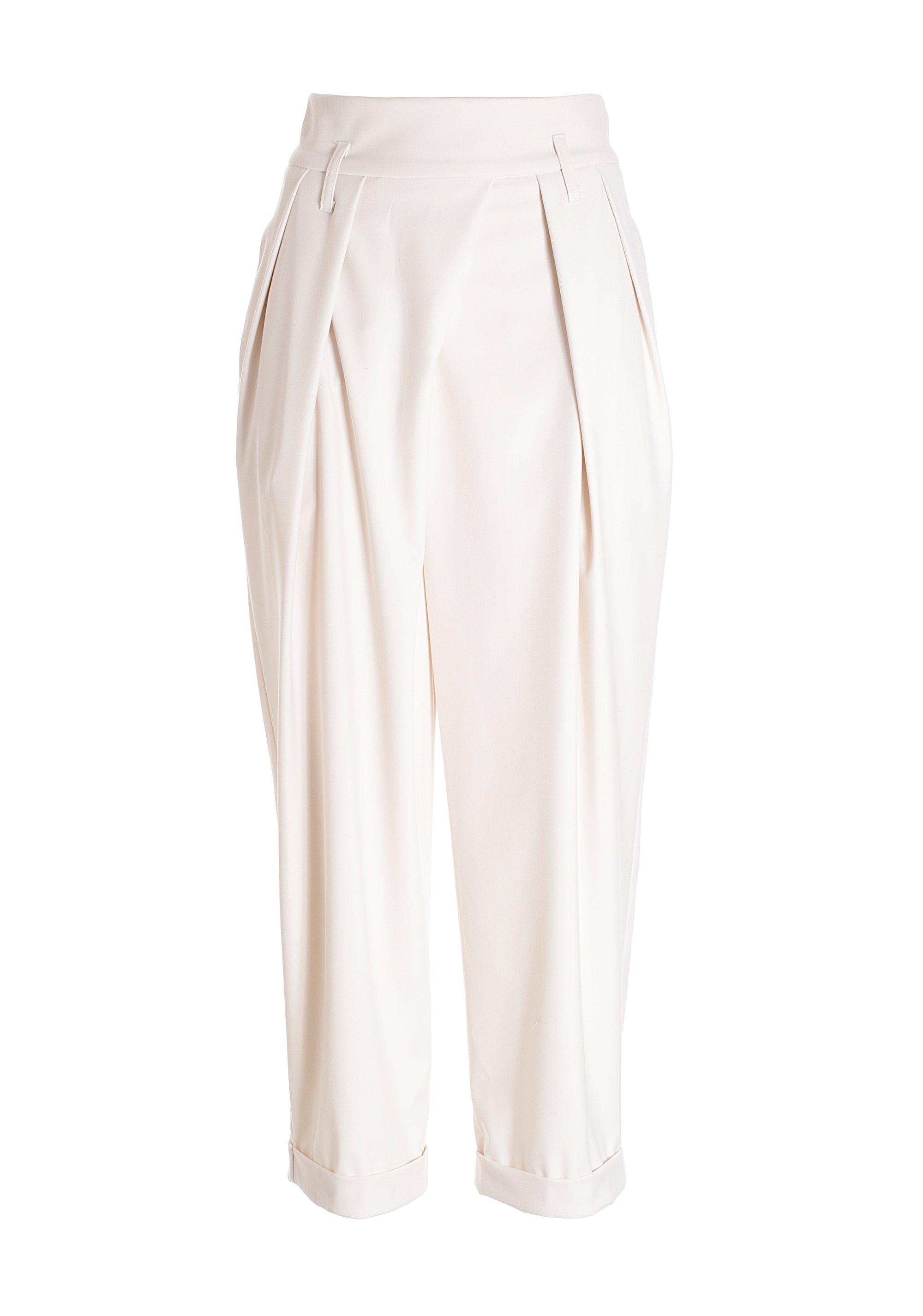 Pantalone carrot in tessuto tecnico