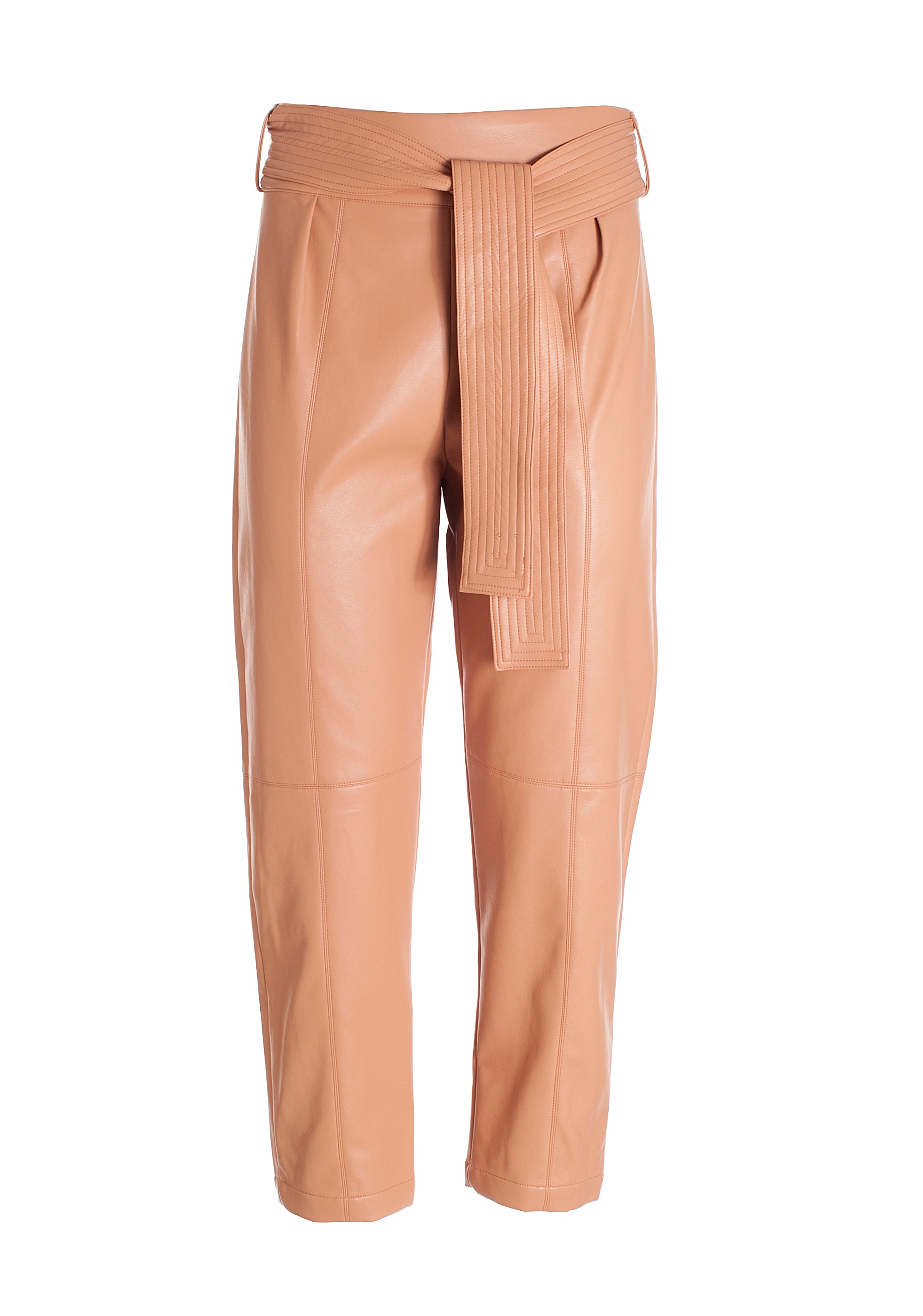Pantalone linea diritta cropped