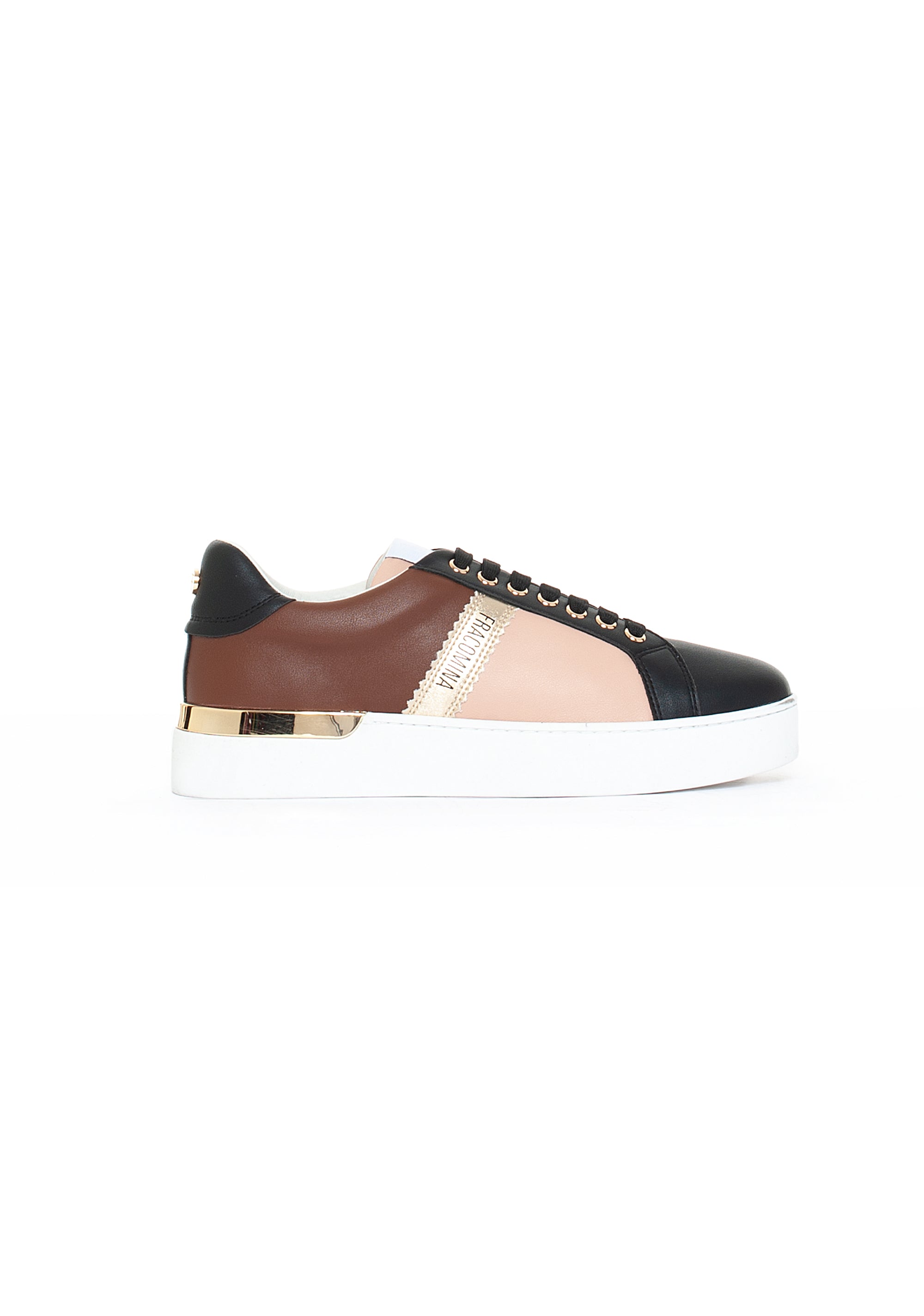 Sneakers stringate in eco pelle multi colore-FRACOMINA-F722WS6004P41101-210-FL-35