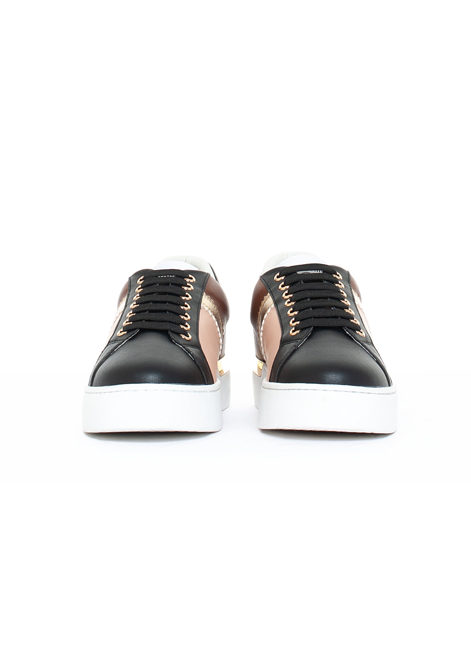 Sneakers stringate in eco pelle multi colore-FRACOMINA-F722WS6004P41101-A81-FL-35