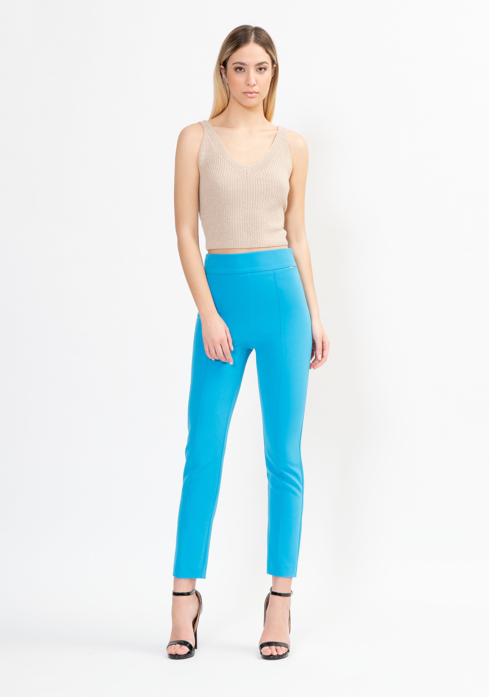 Pantalone slim in tessuto tecnico