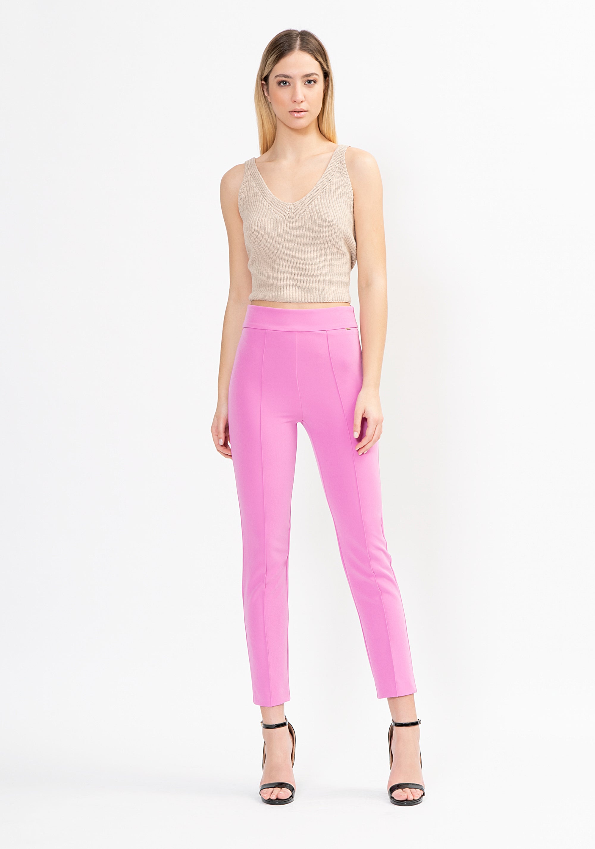Pantalone slim in tessuto tecnico