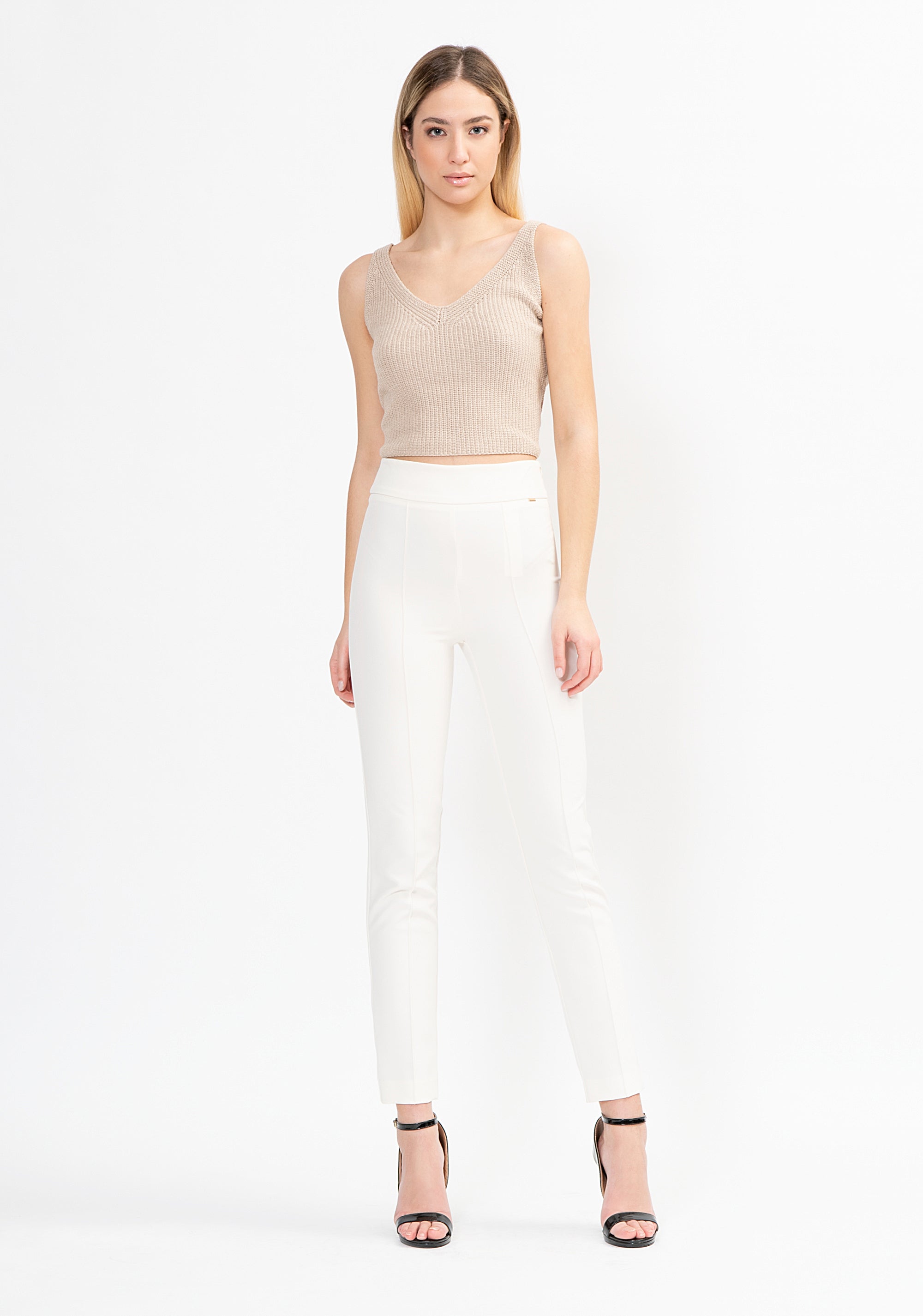 Pantalone slim in tessuto tecnico