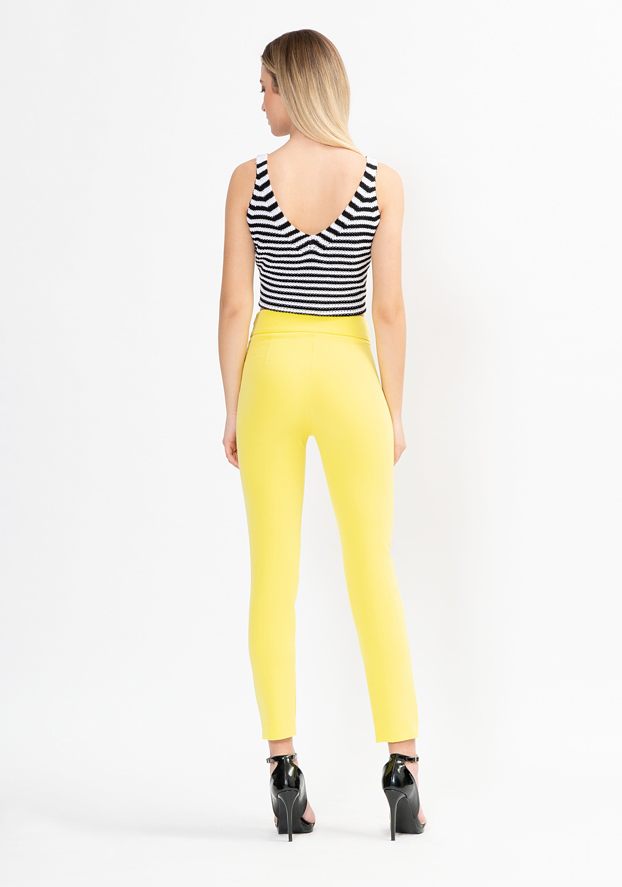 Pantalone slim in tessuto tecnico