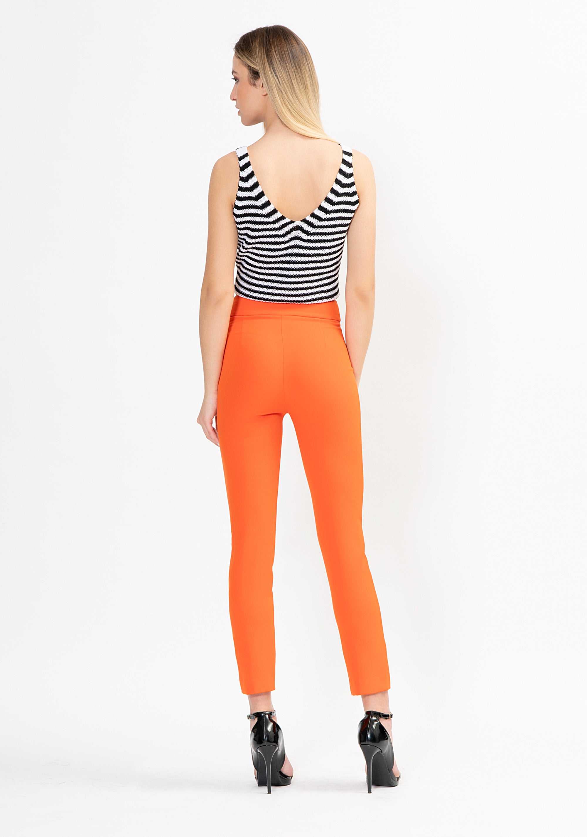 Pantalone slim in tessuto tecnico