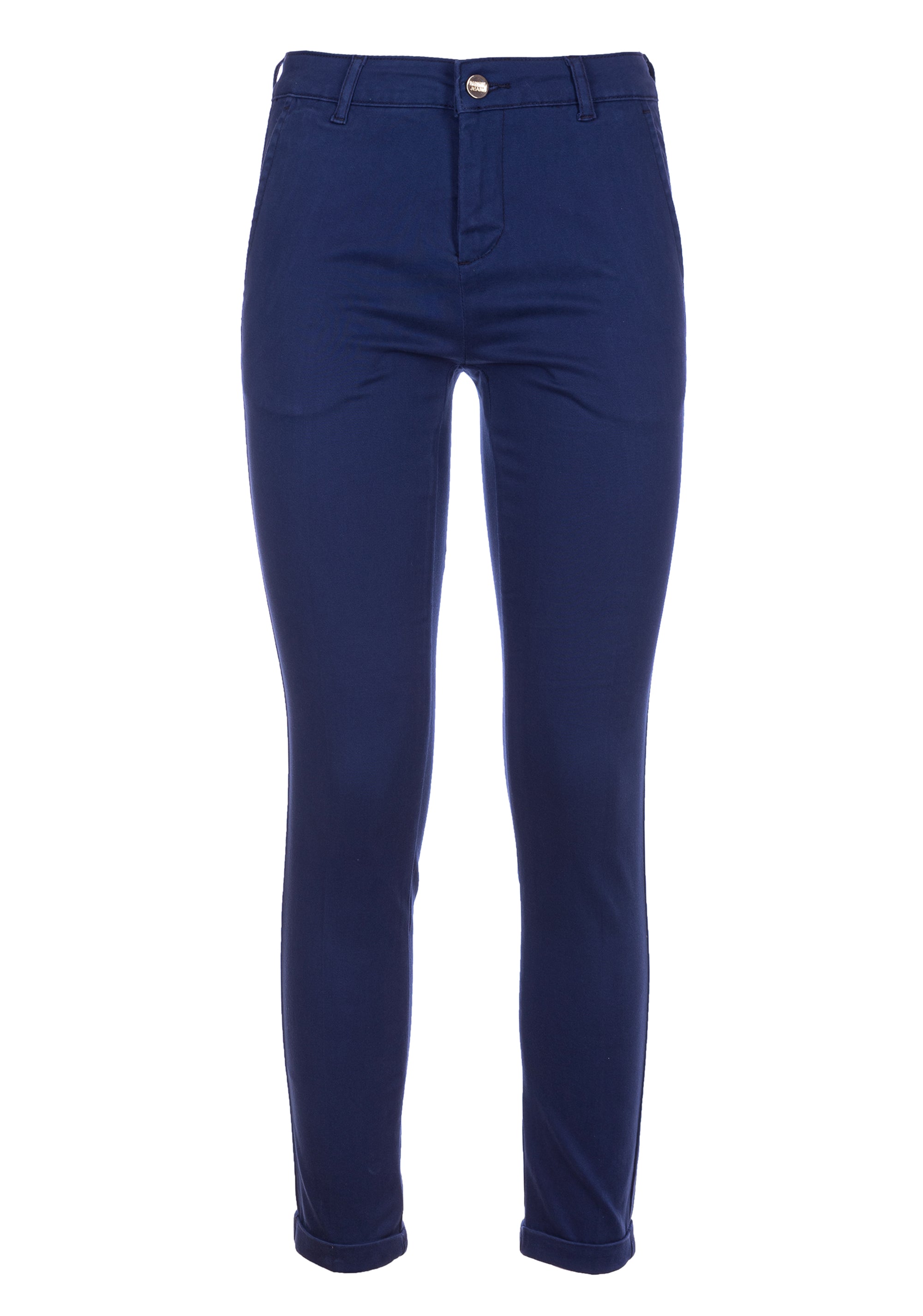 Pantalone slim in cotone stretch