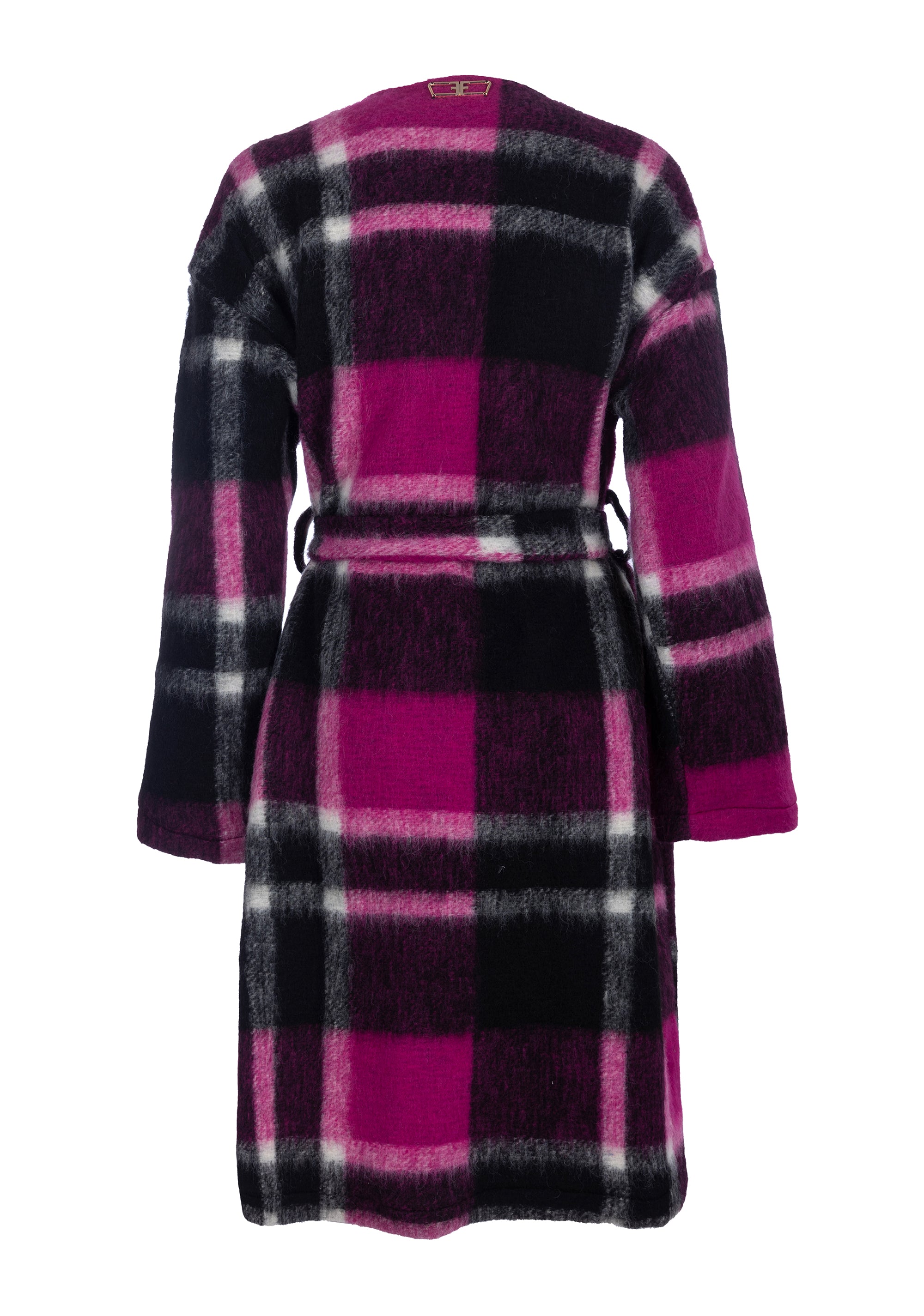 Cappotto regular in tartan-FRACOMINA-FJ22WC1005W50095-L76-FA-XS