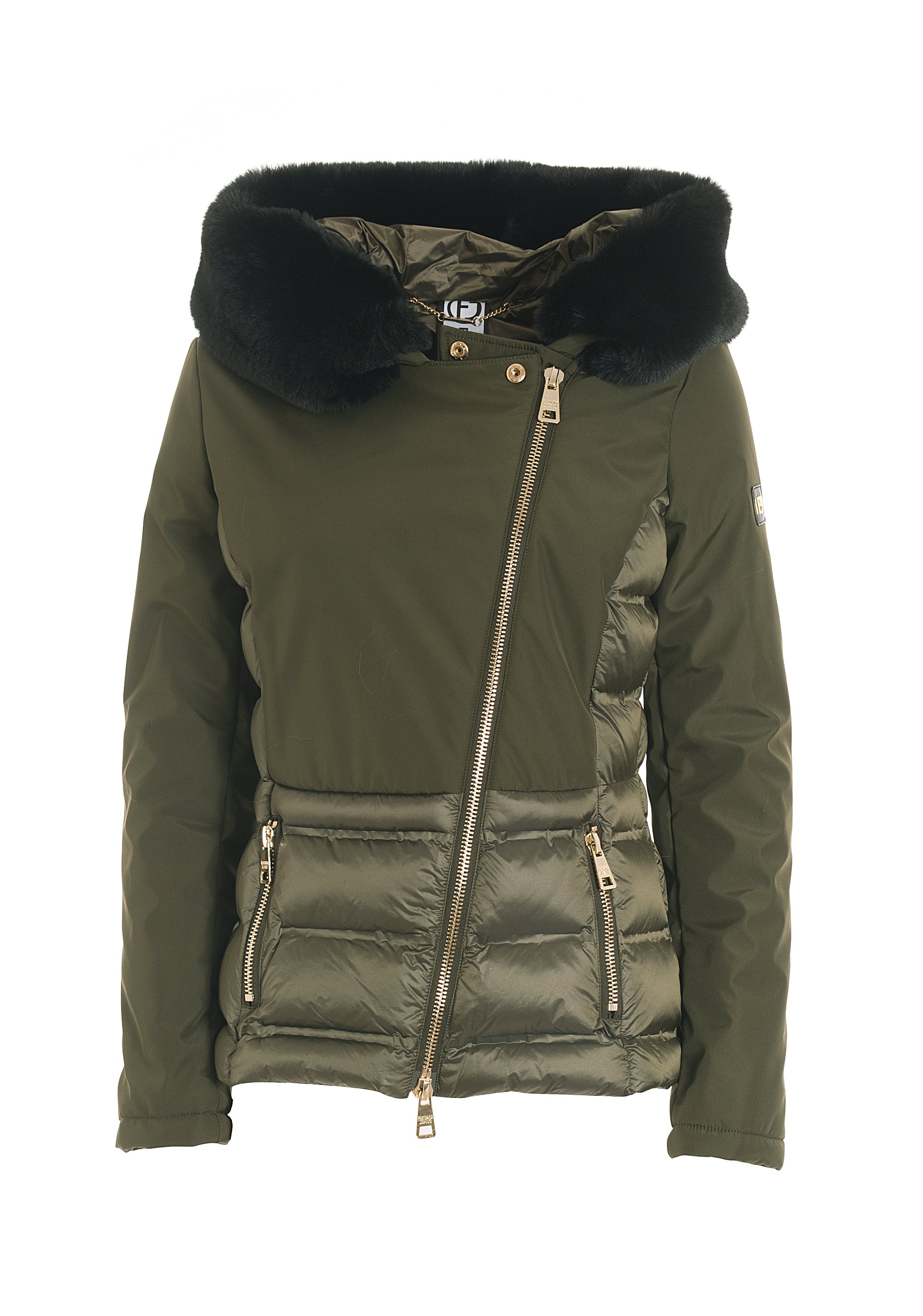 Giacca slim imbottita in nylon-FRACOMINA-FP22WC3008O42901-C46-FA-XS