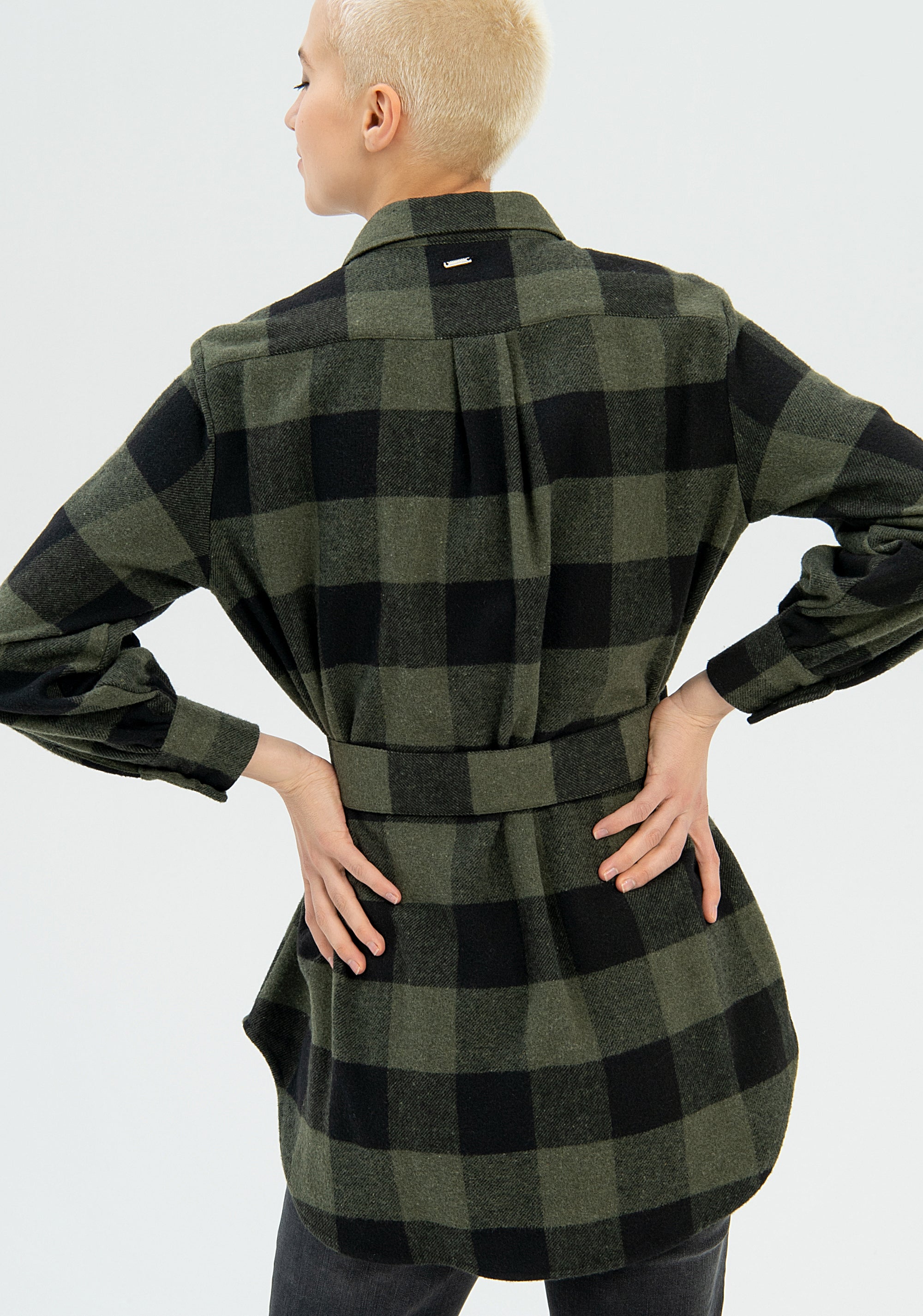 Camicia regular in tartan-FRACOMINA-FP22WT6010W56401-C46-FA-XS