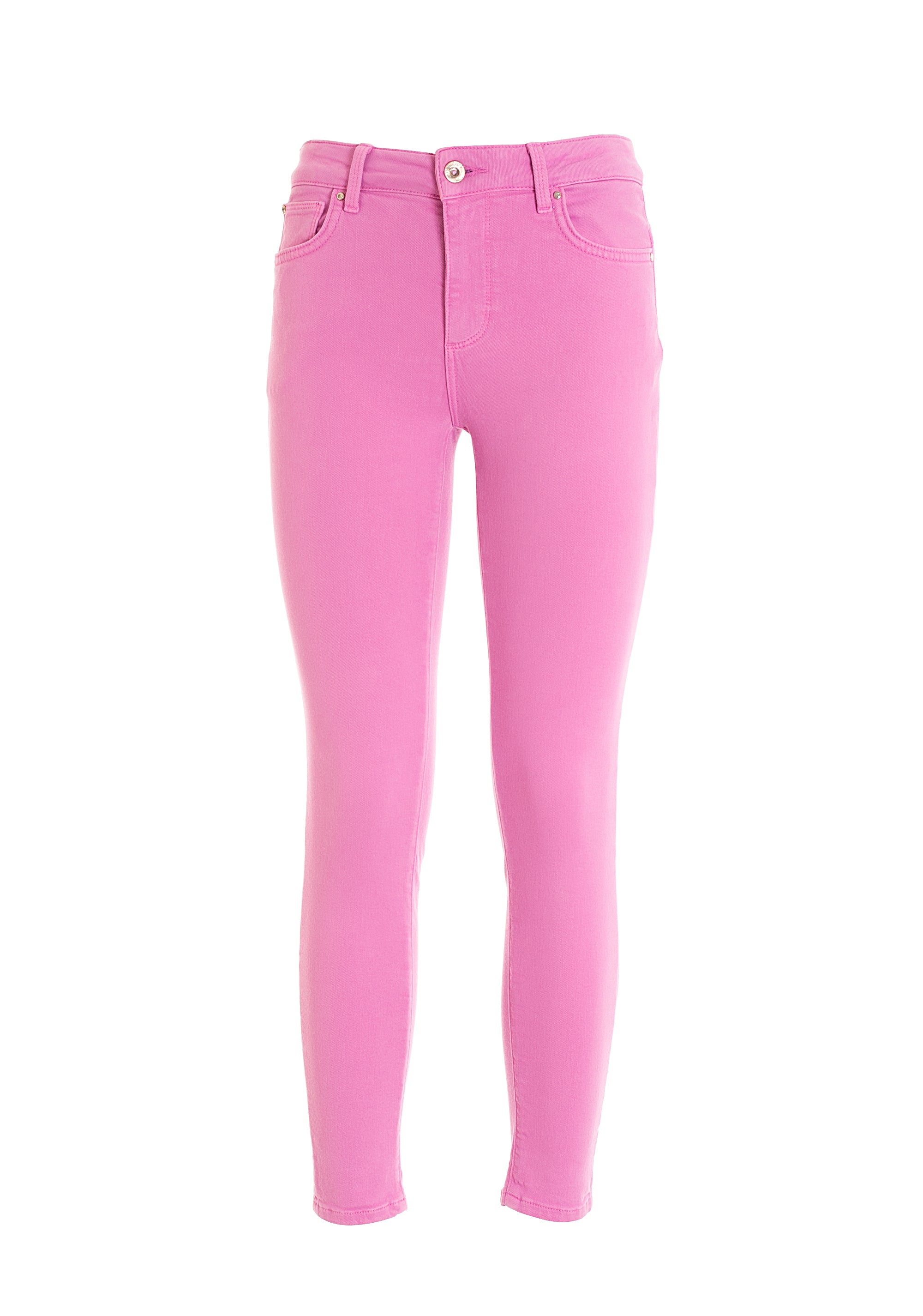 Jeans skinny effetto shape up in gabardine con lavaggio medio-FRACOMINA-FP22WV8015D41201-226-JN-24