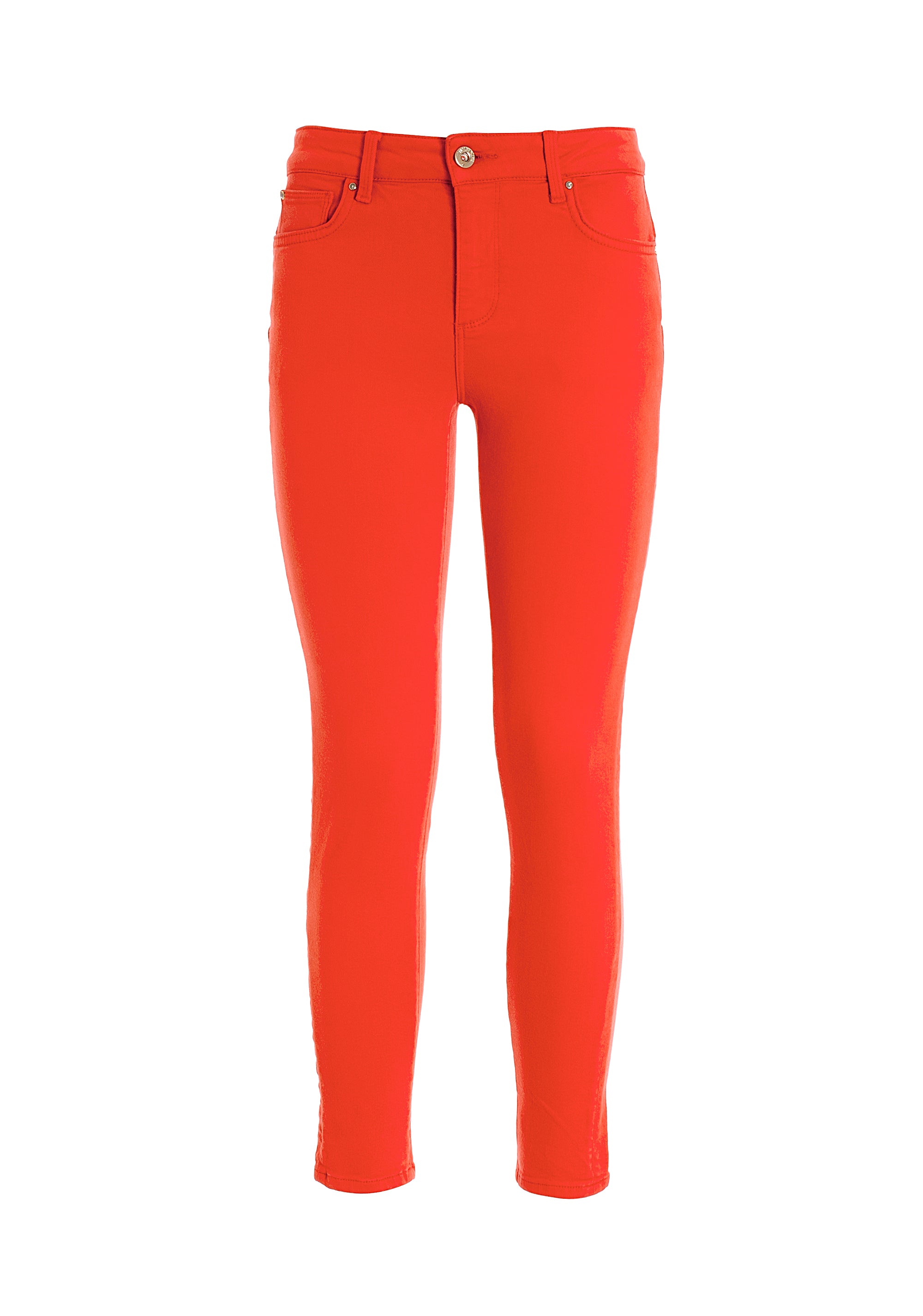 Jeans skinny effetto shape up in gabardine con lavaggio medio-FRACOMINA-FP22WV8015D41201-234-JN-24